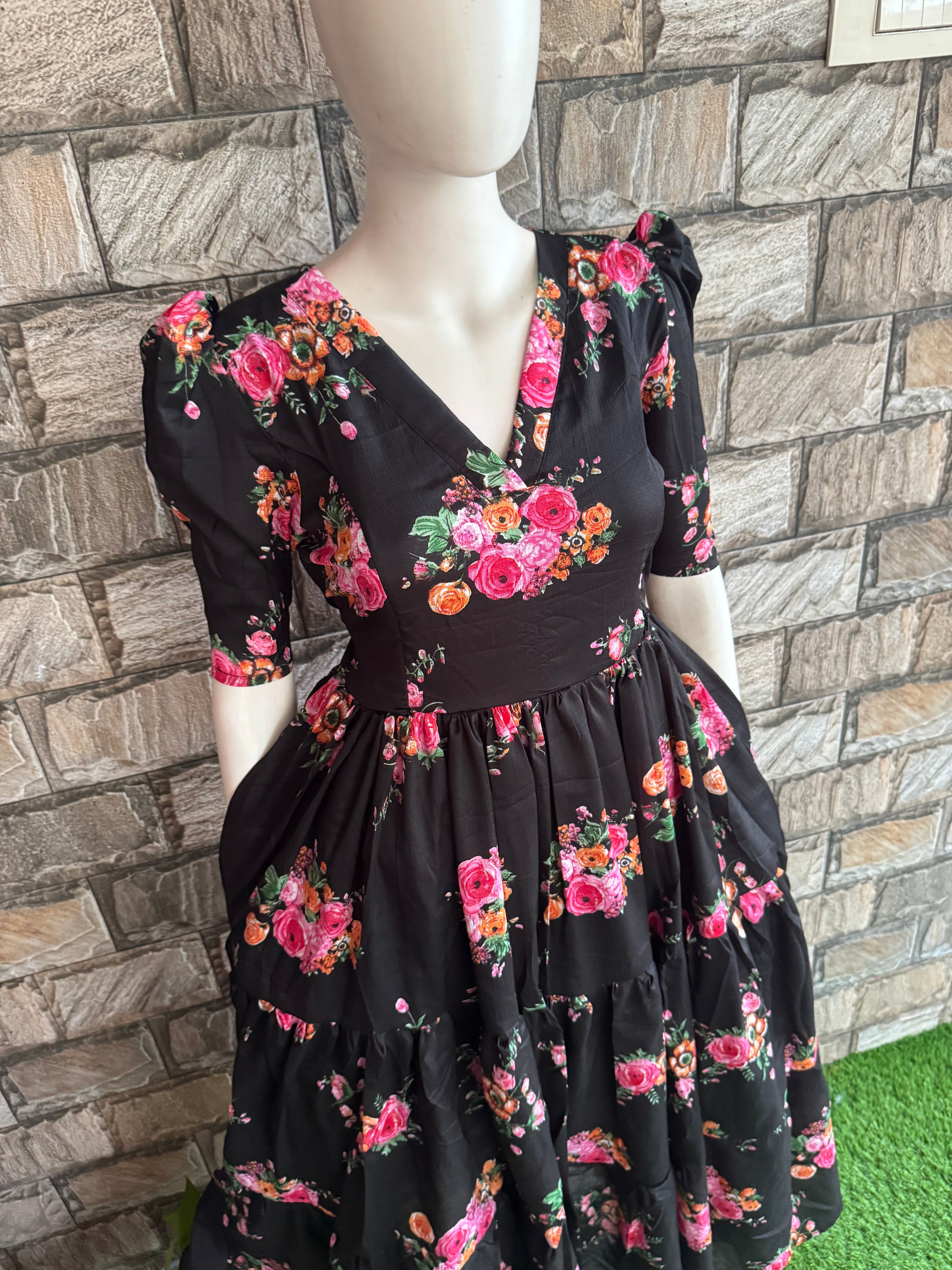 Delta Maternity maxi  BLACK