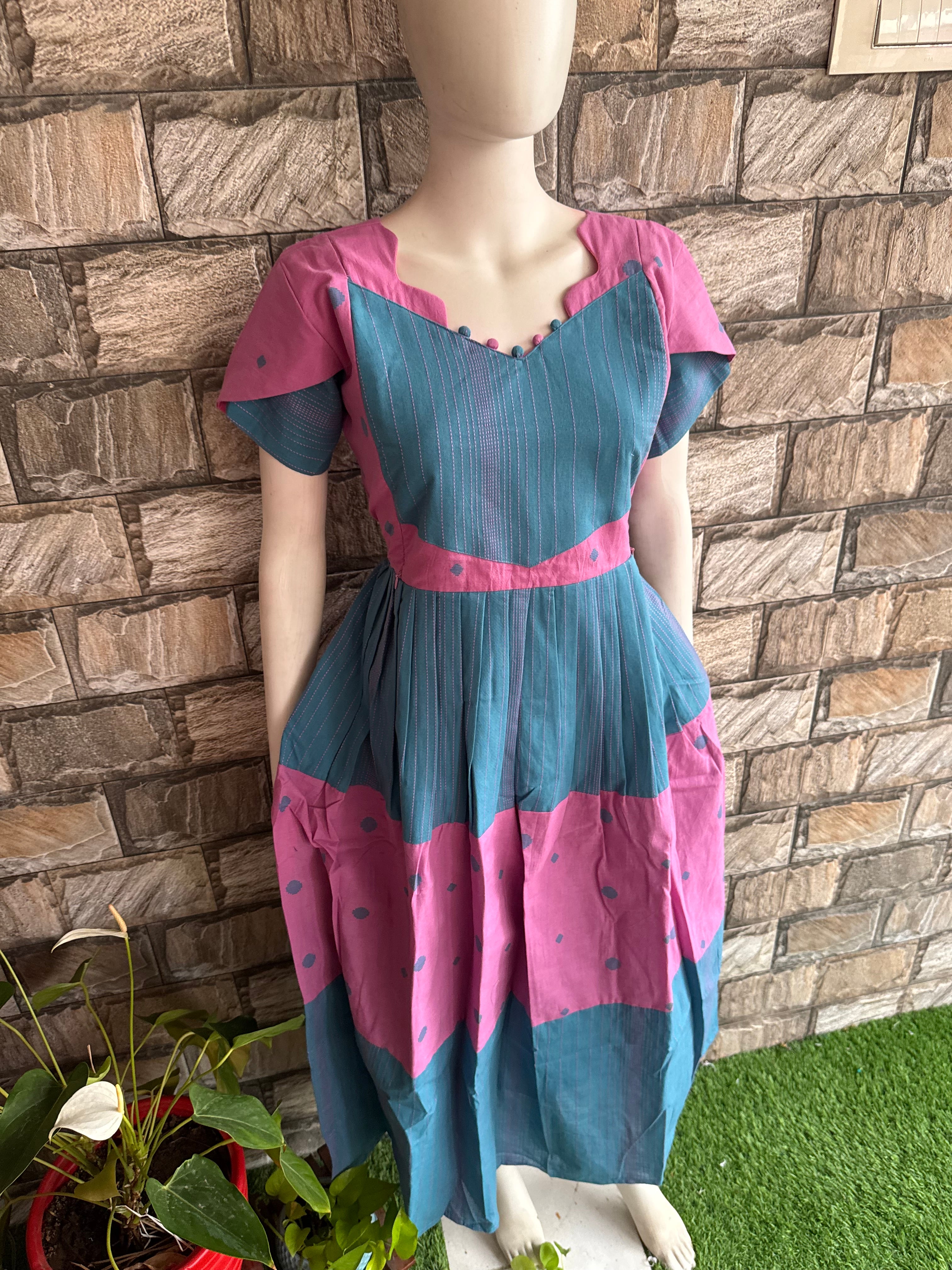 Maternity maxi Handloom cotton