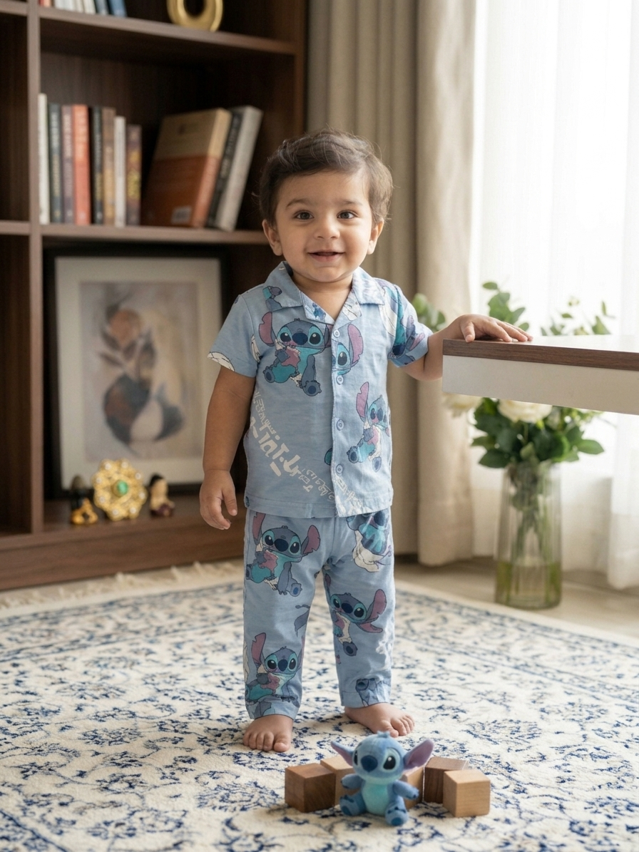 Little Explorer Monsoon Co-Ord Set | Cozy & Splash-Ready Outfit for Toddlers