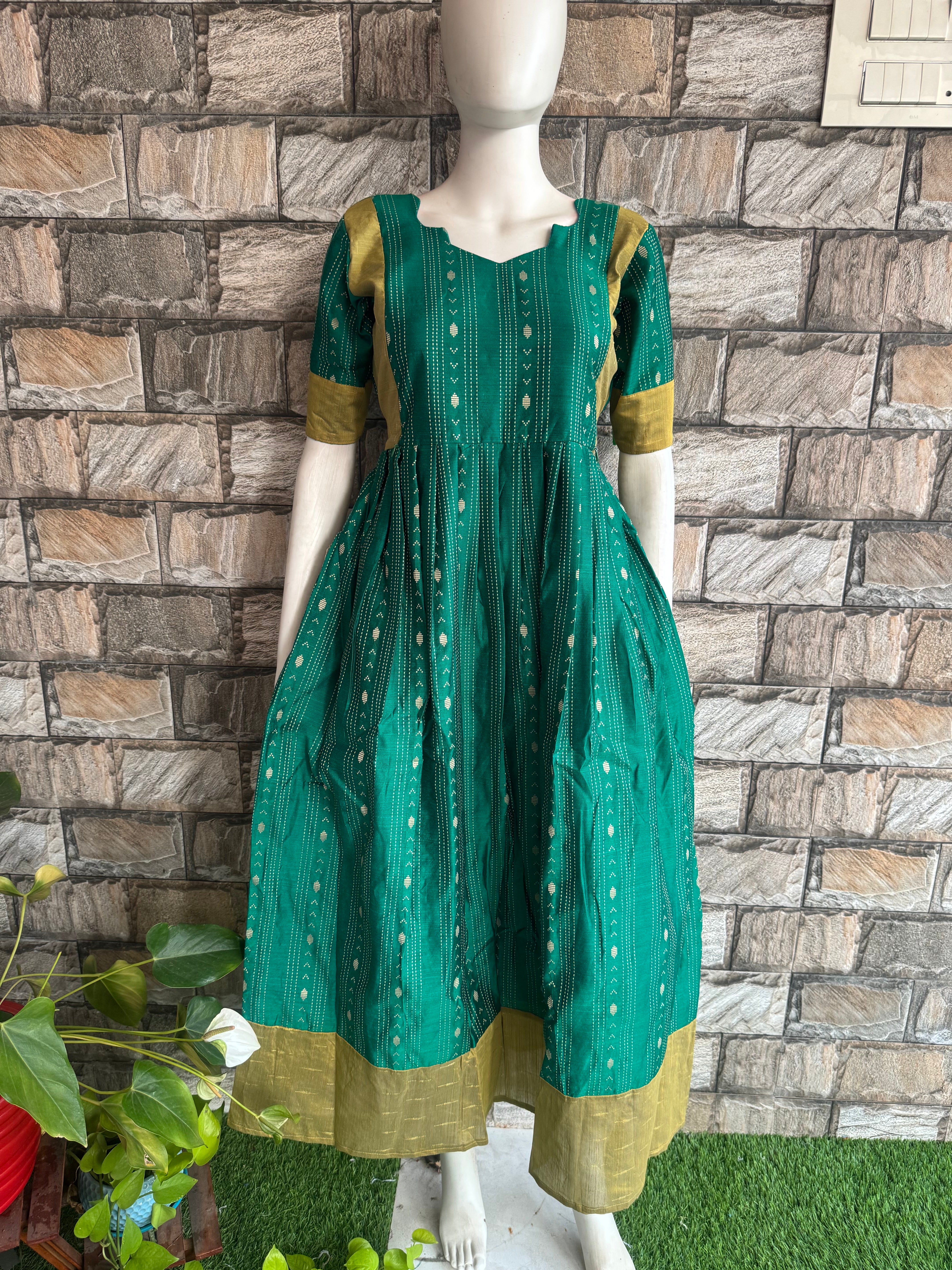 Festive raw silk Maternity maxi #sale