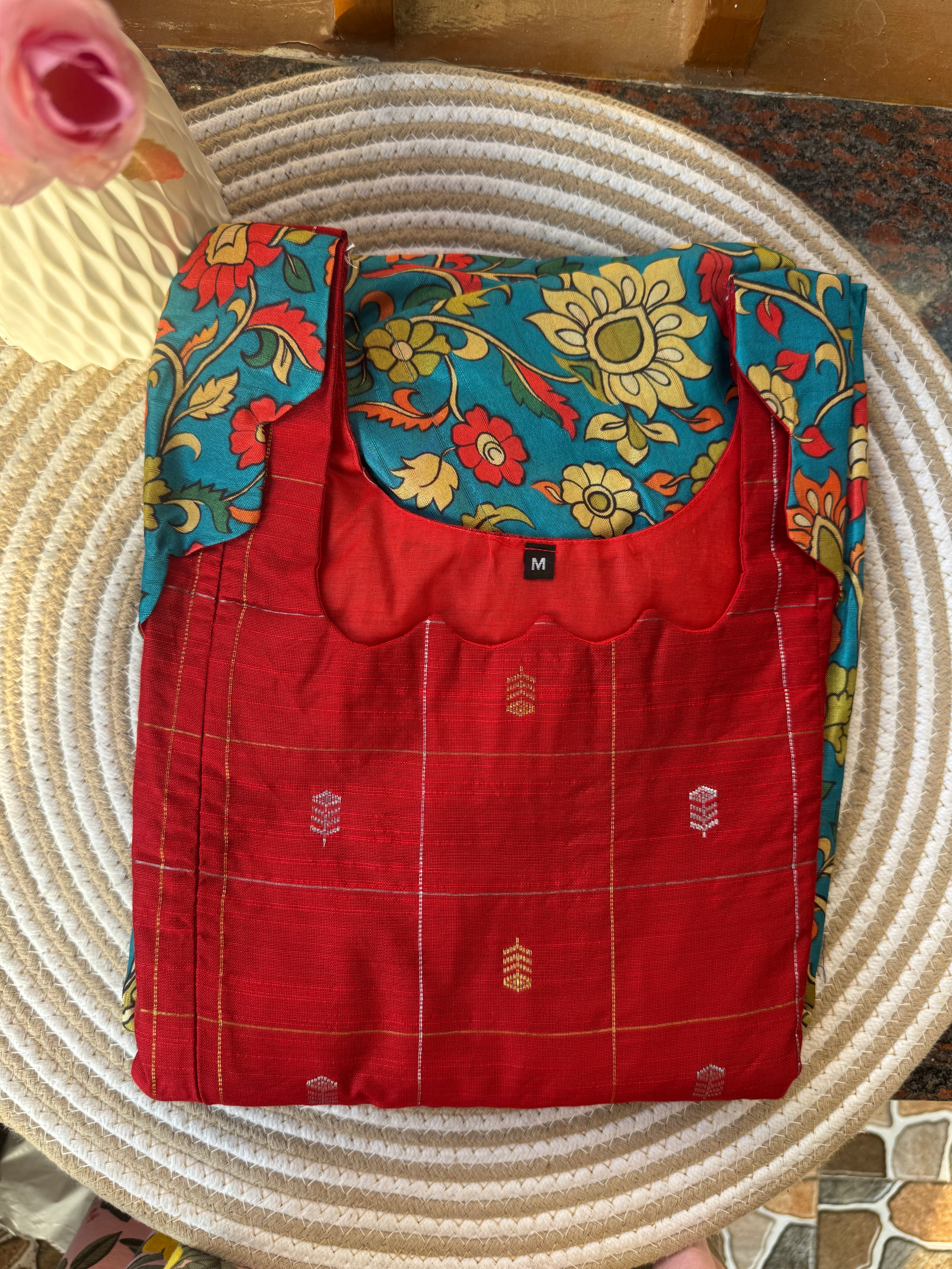Chanderi Maternity maxi