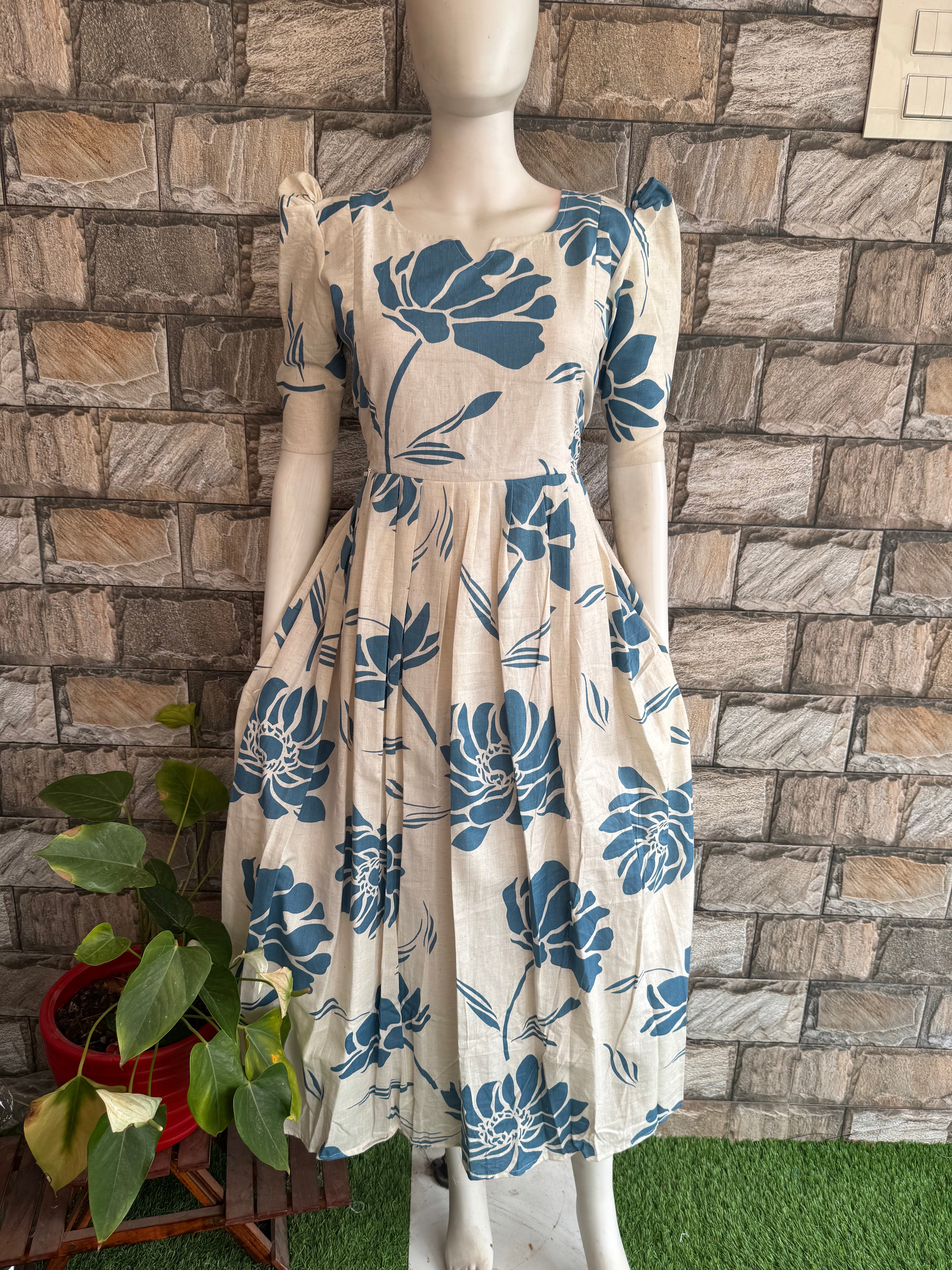 Flex cotton Maternity maxi Tulasi