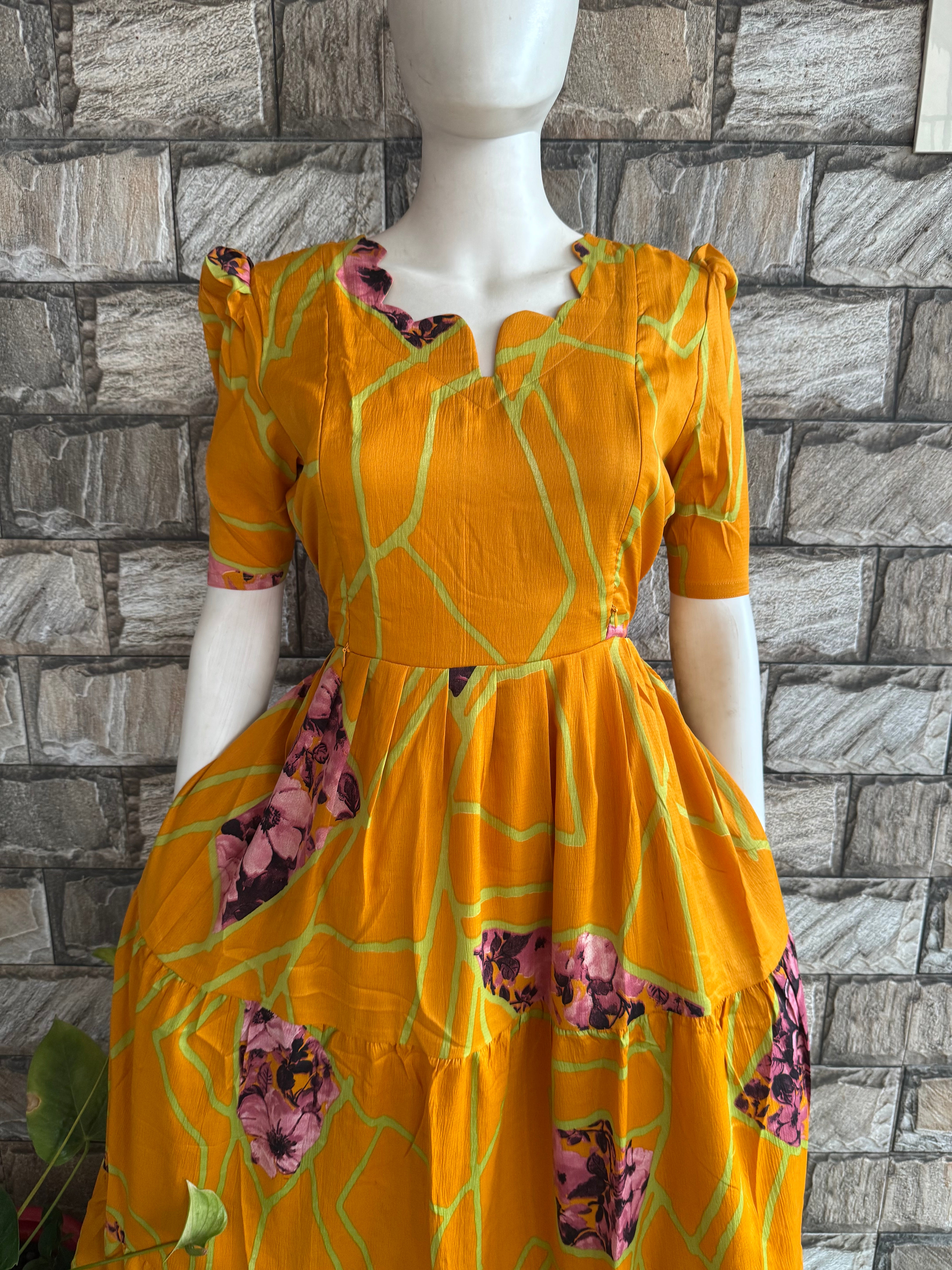 Delta Maternity Feeding maxi  Mango yellow