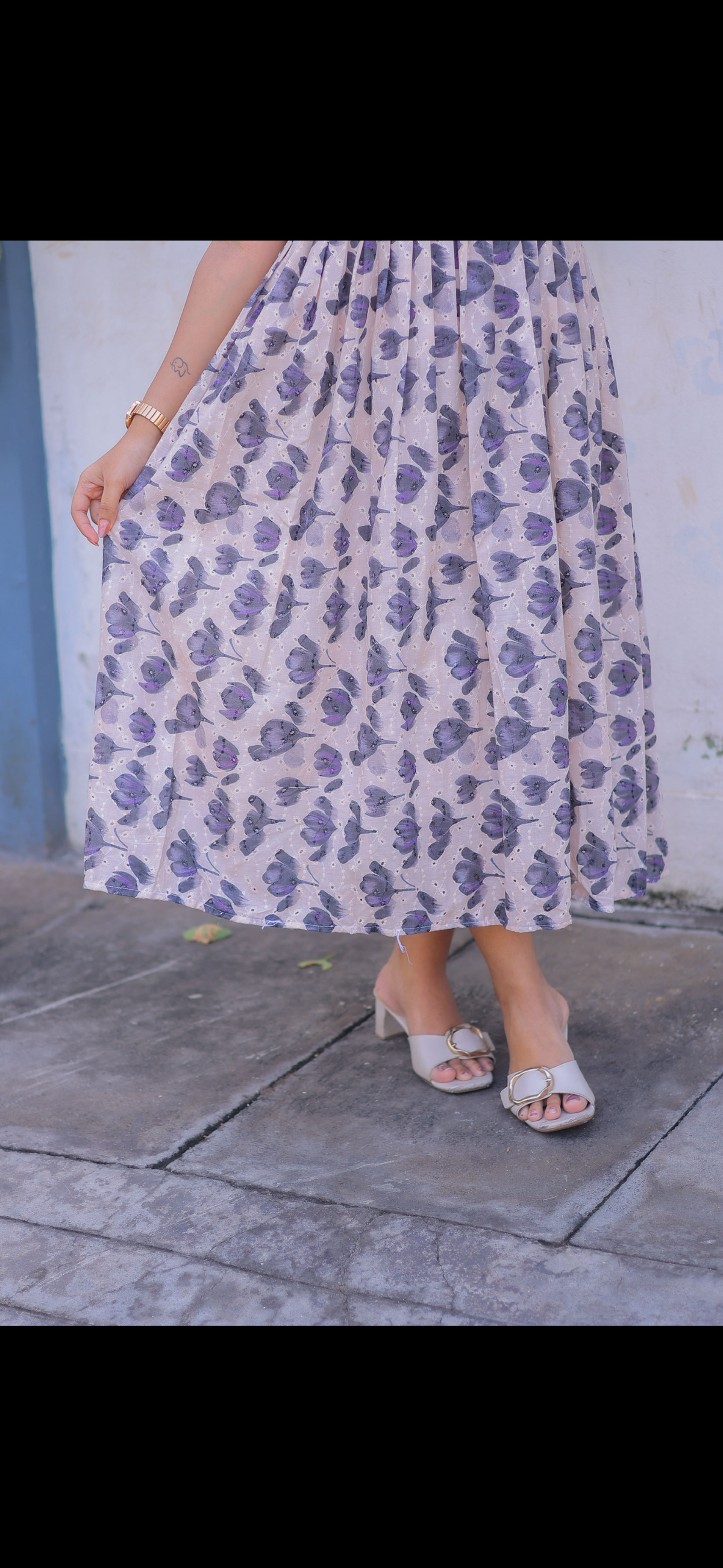 Premium Hacoba Maternity Feeding Maxi pretty