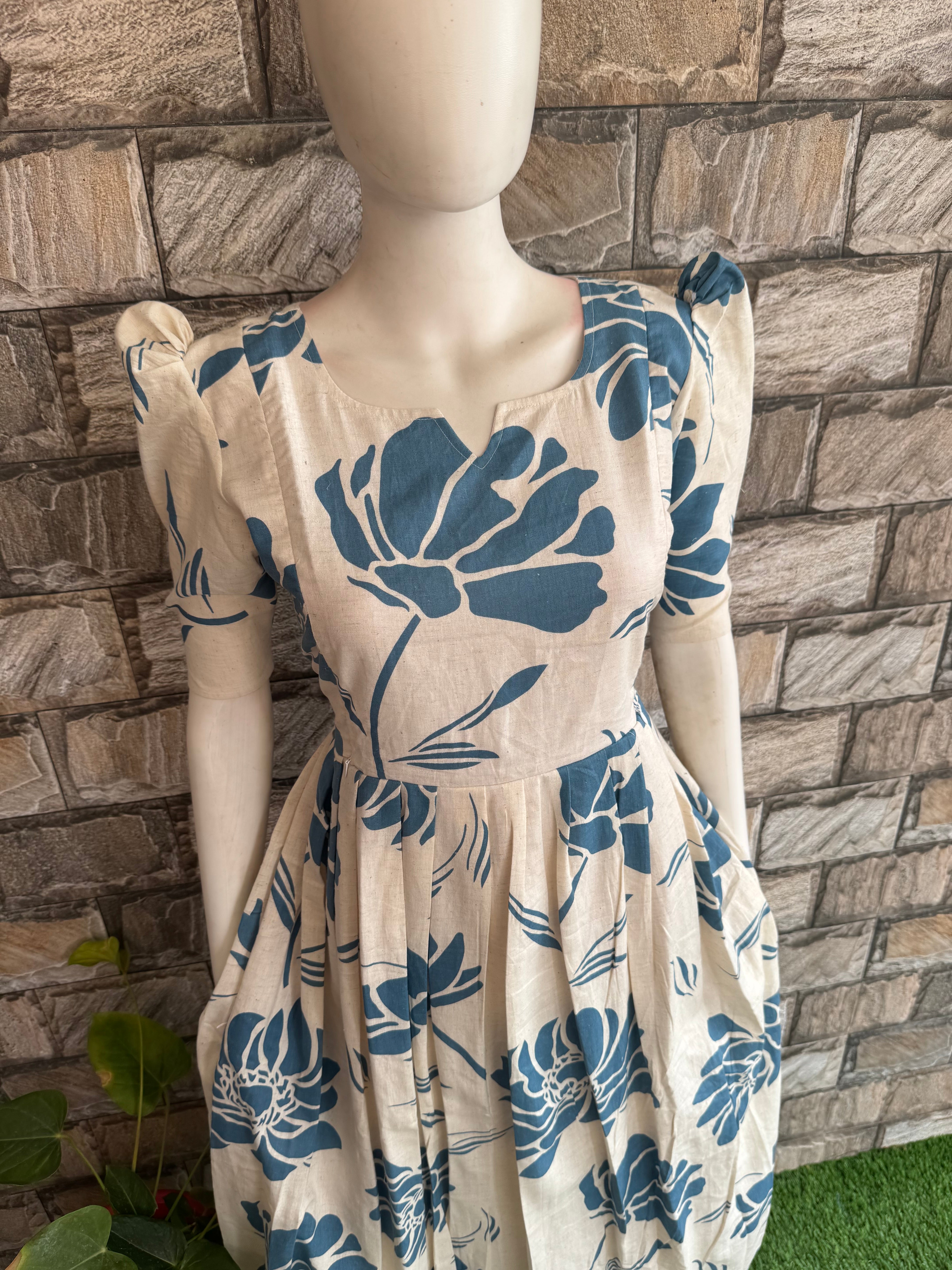 Flex cotton Maternity maxi Tulasi