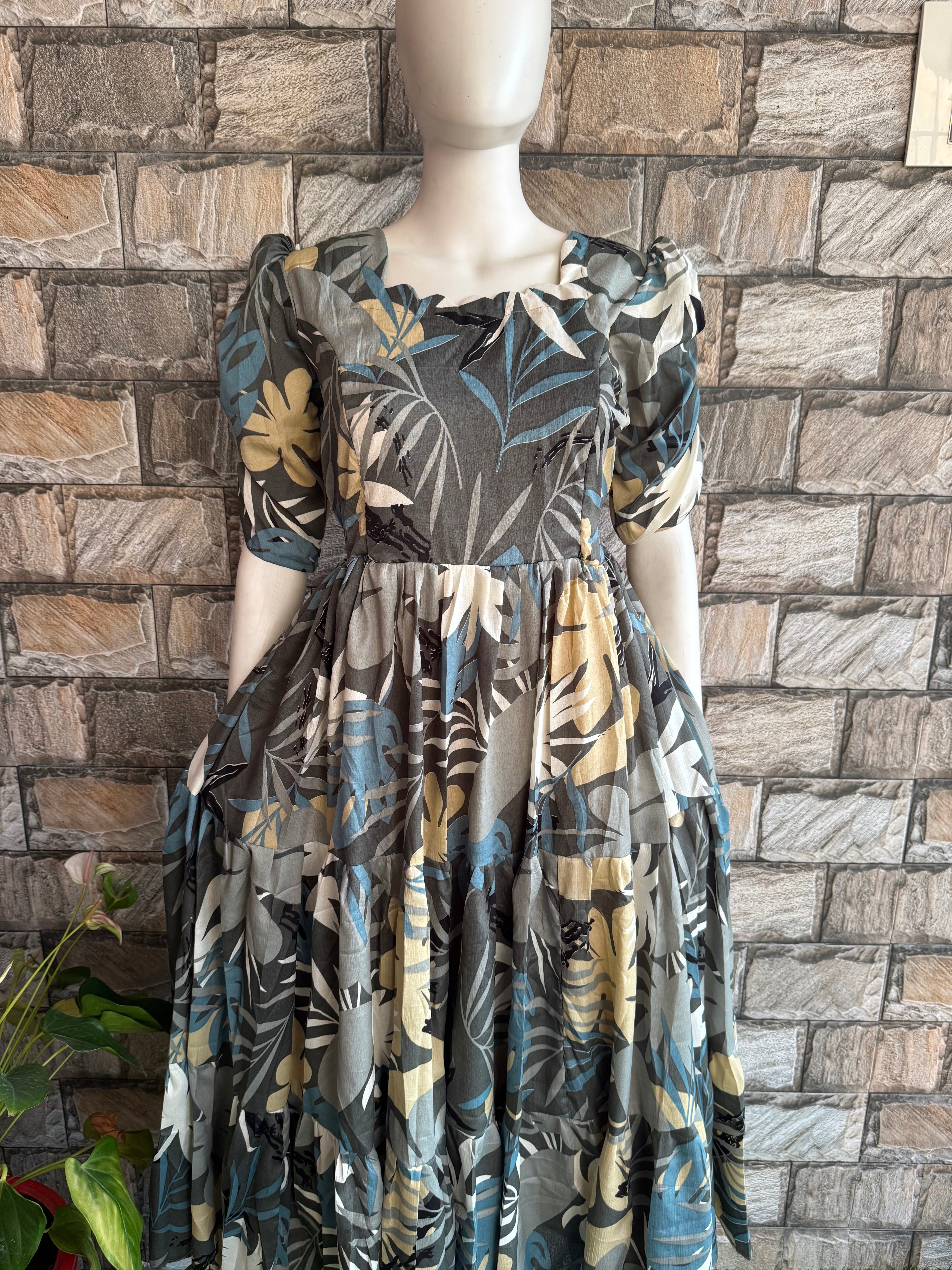 Dusky shade Maternity maxi