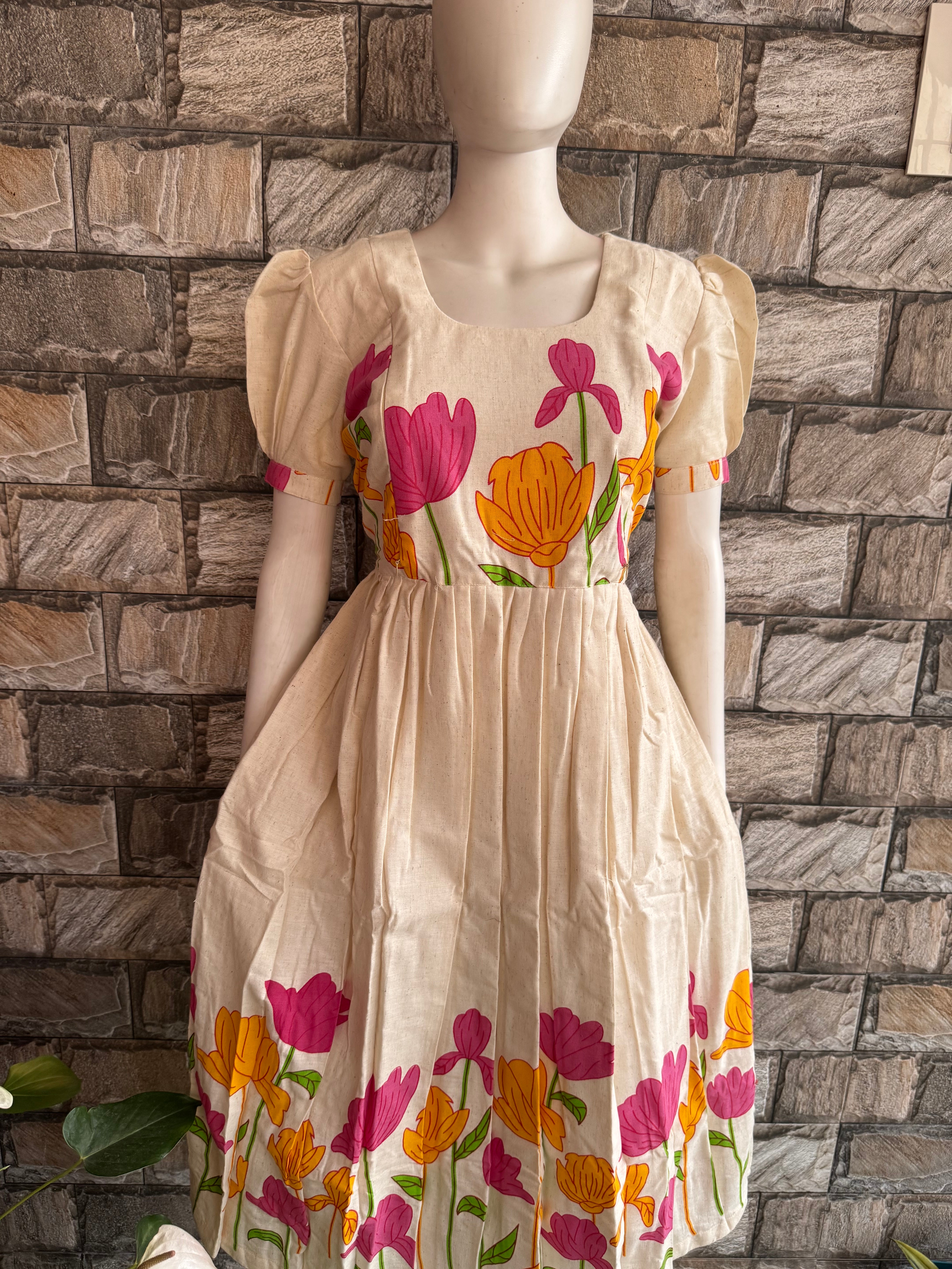 Daman Pink Maternity maxi