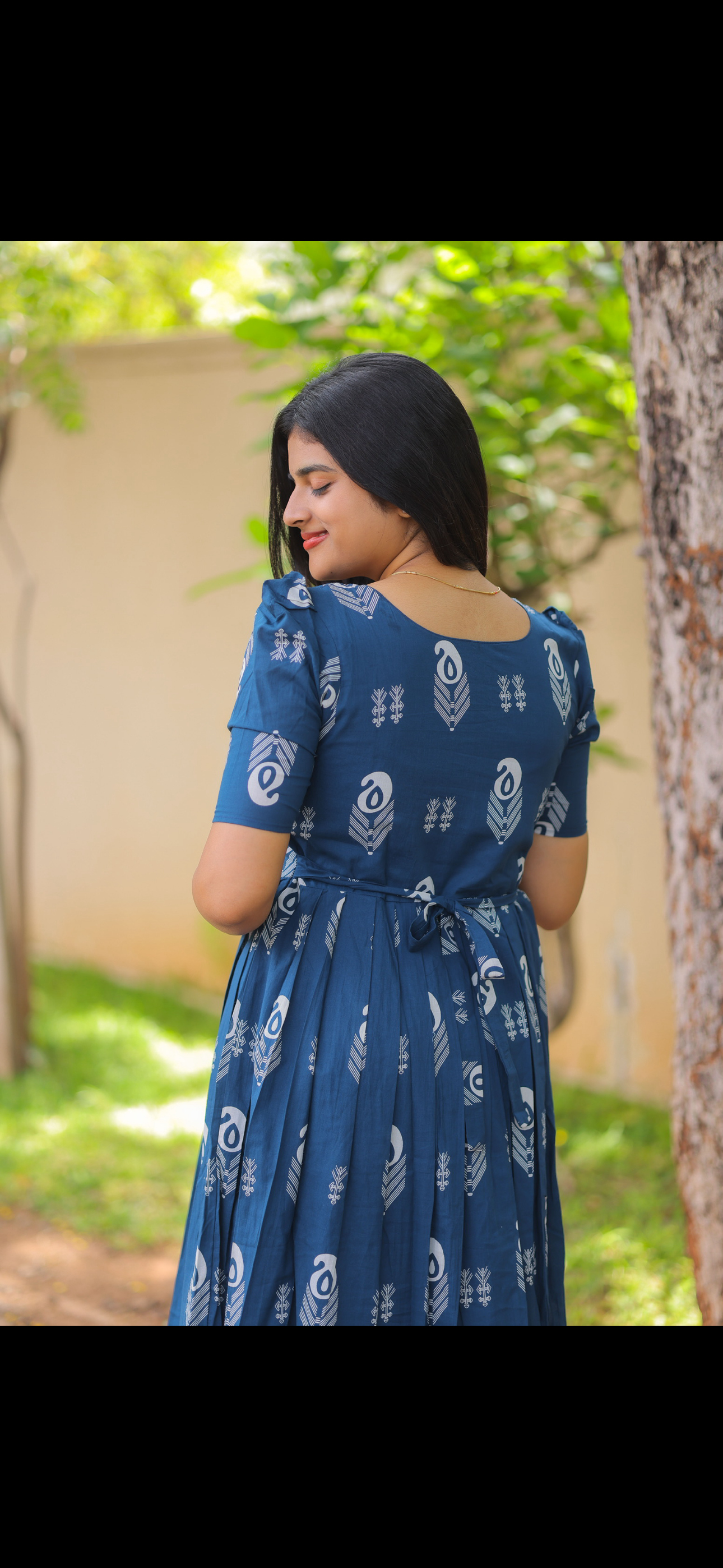 Soft cotton Maternity maxi  - Neelima