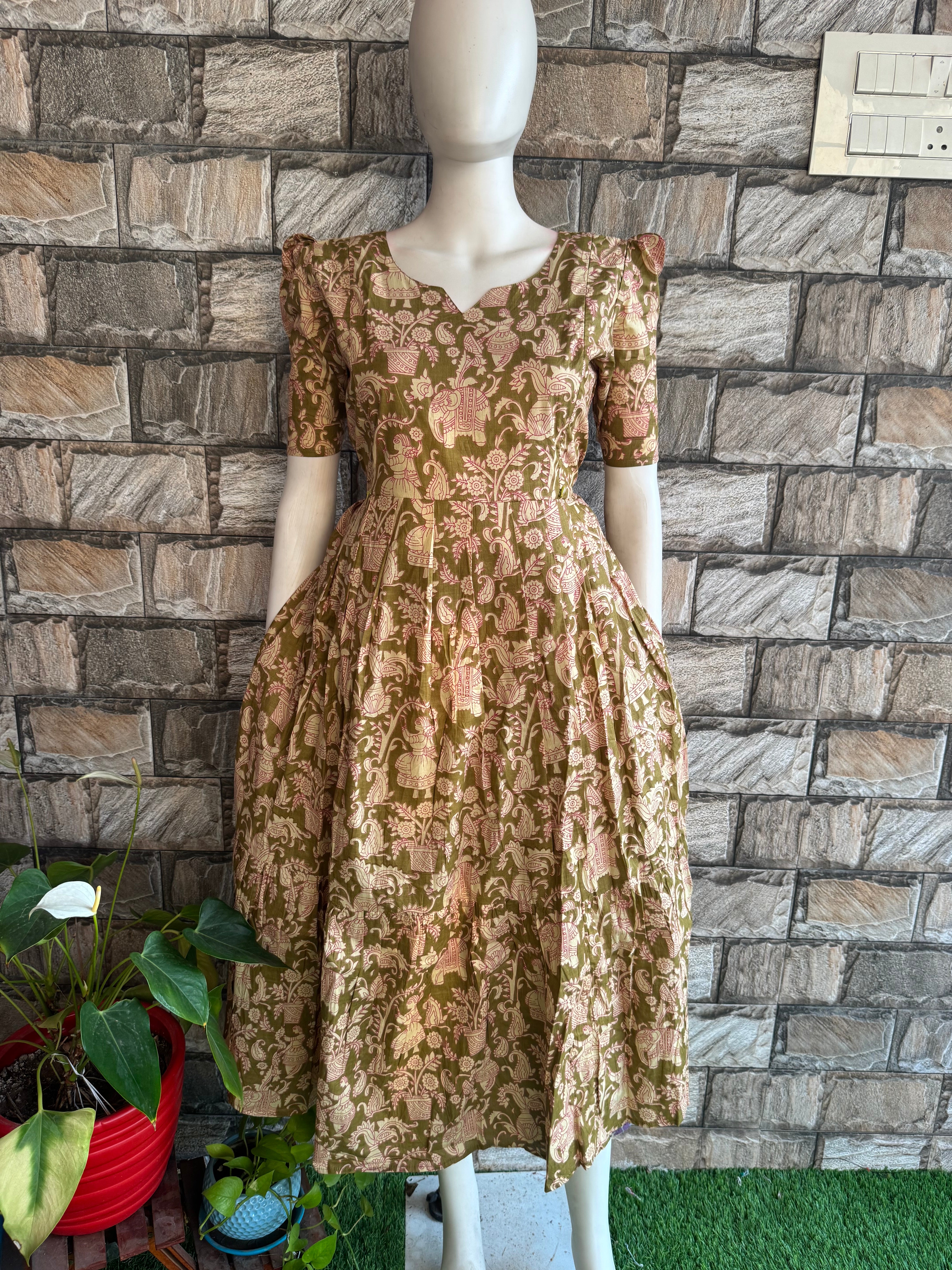 Budget  soft cotton Maternity maxi