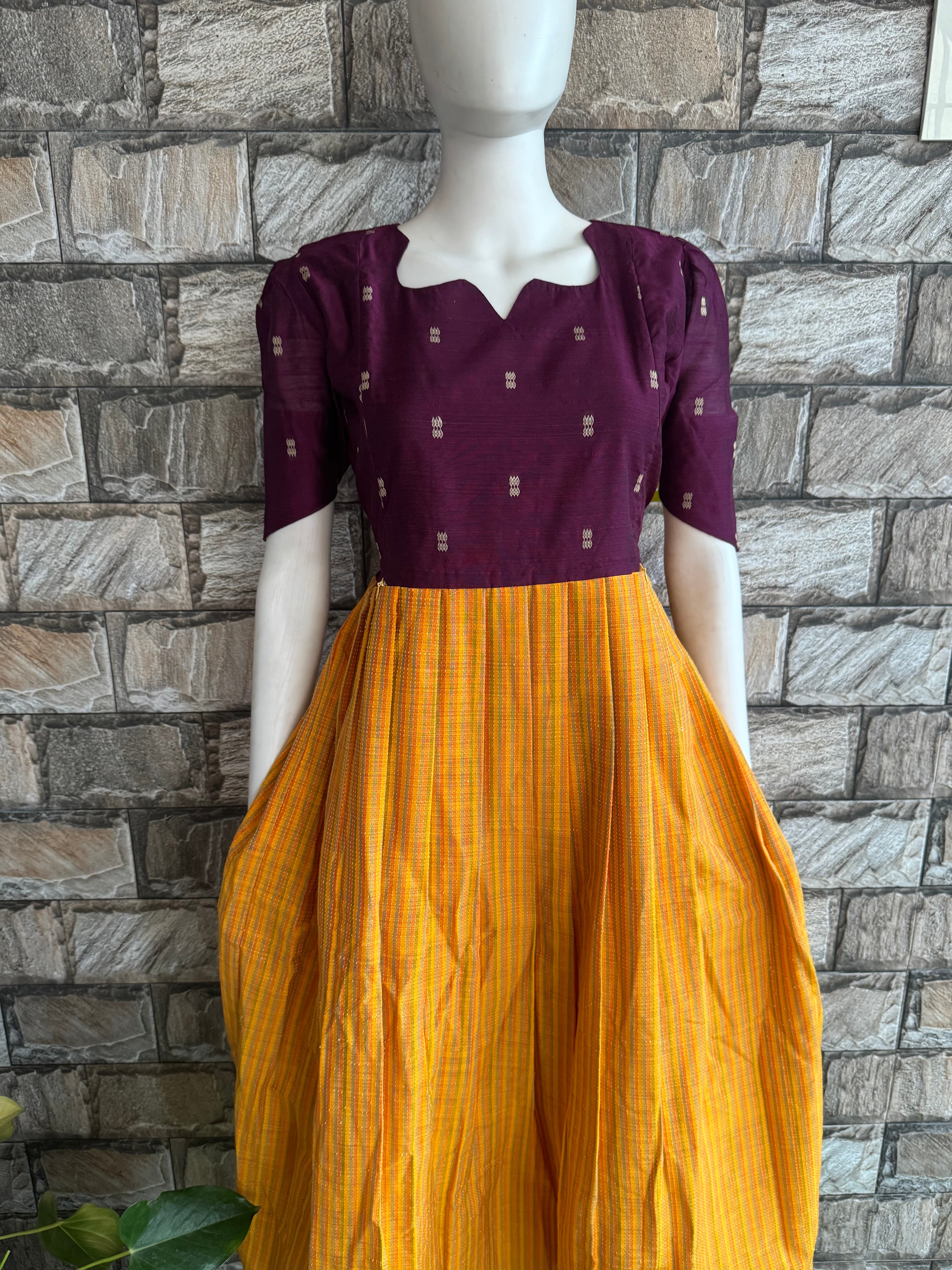Pretty mix and match Maternity maxi