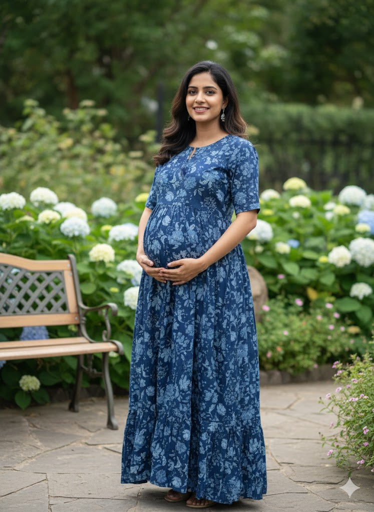 Lila Maternity Maxi