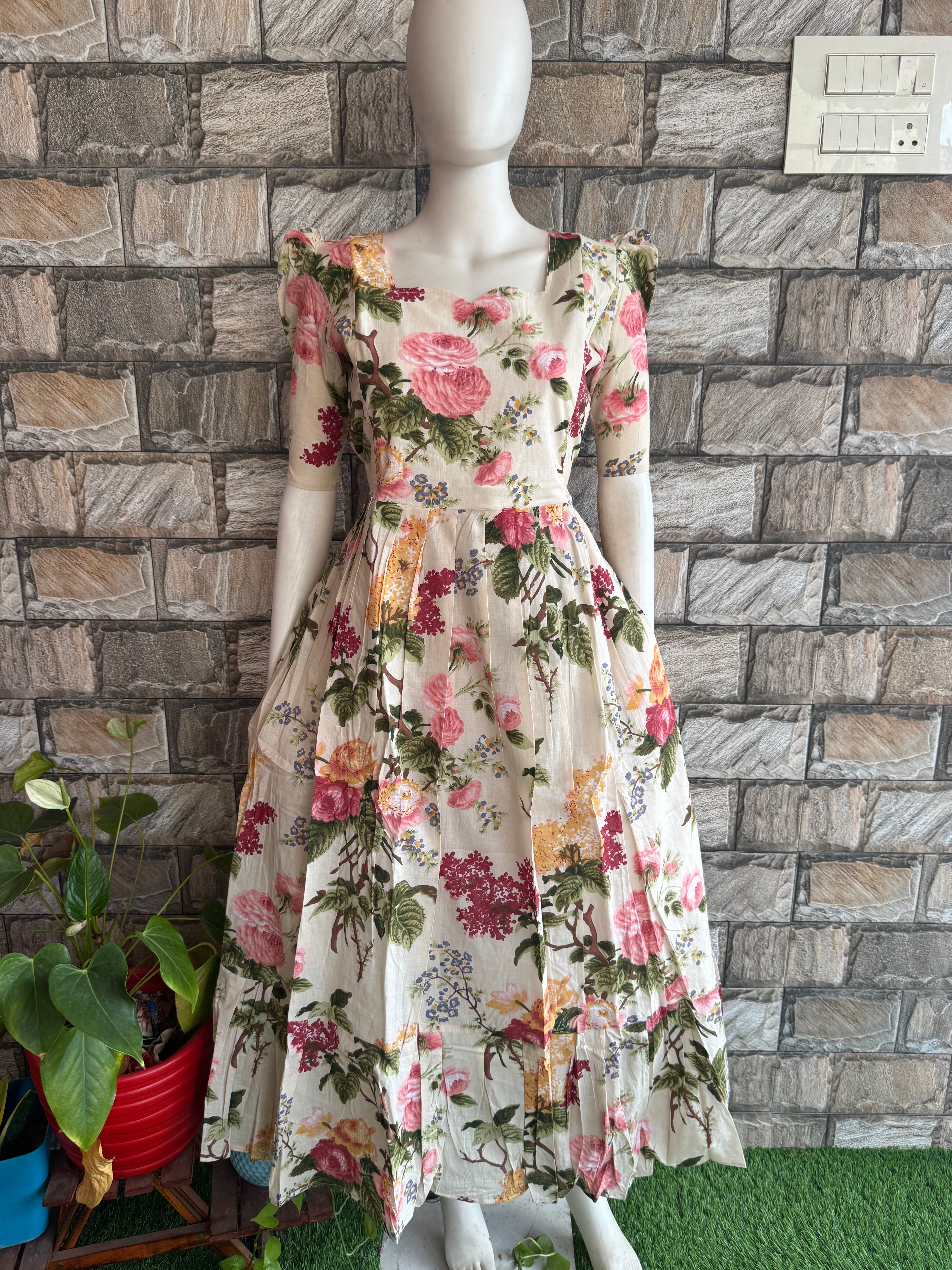Milky Bar soft cotton Maternity maxi