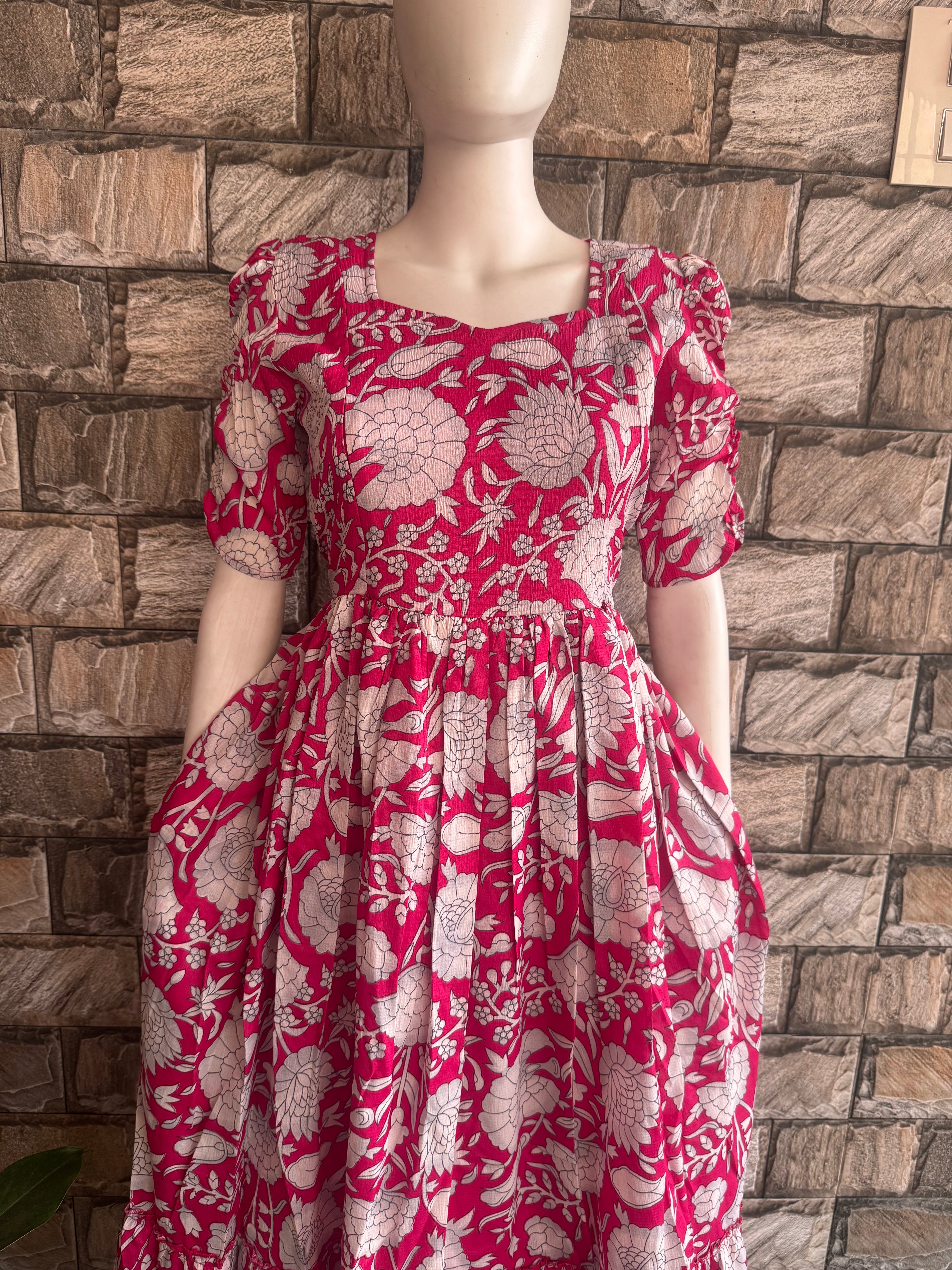Delta crush Maternity maxi