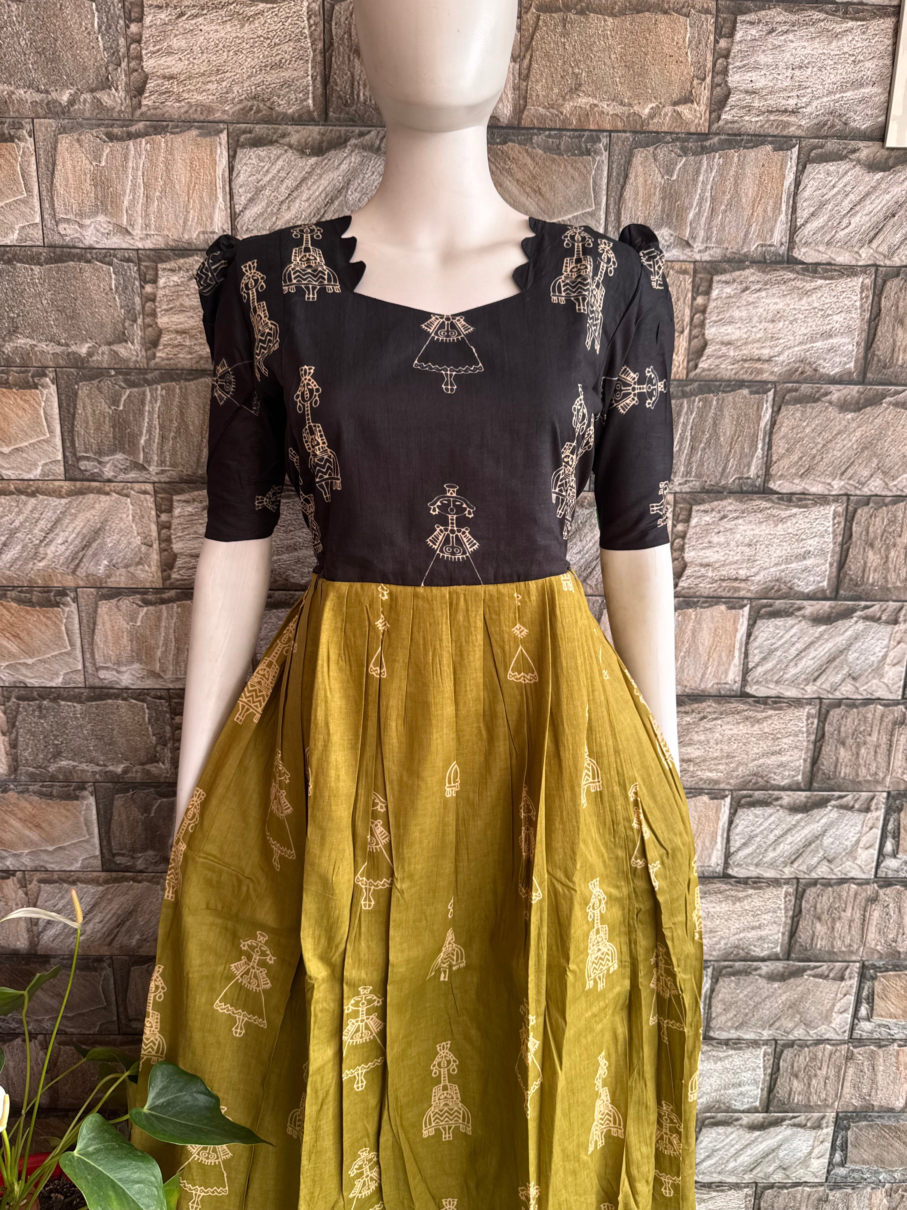 Jhumka soft cotton Maternity maxi