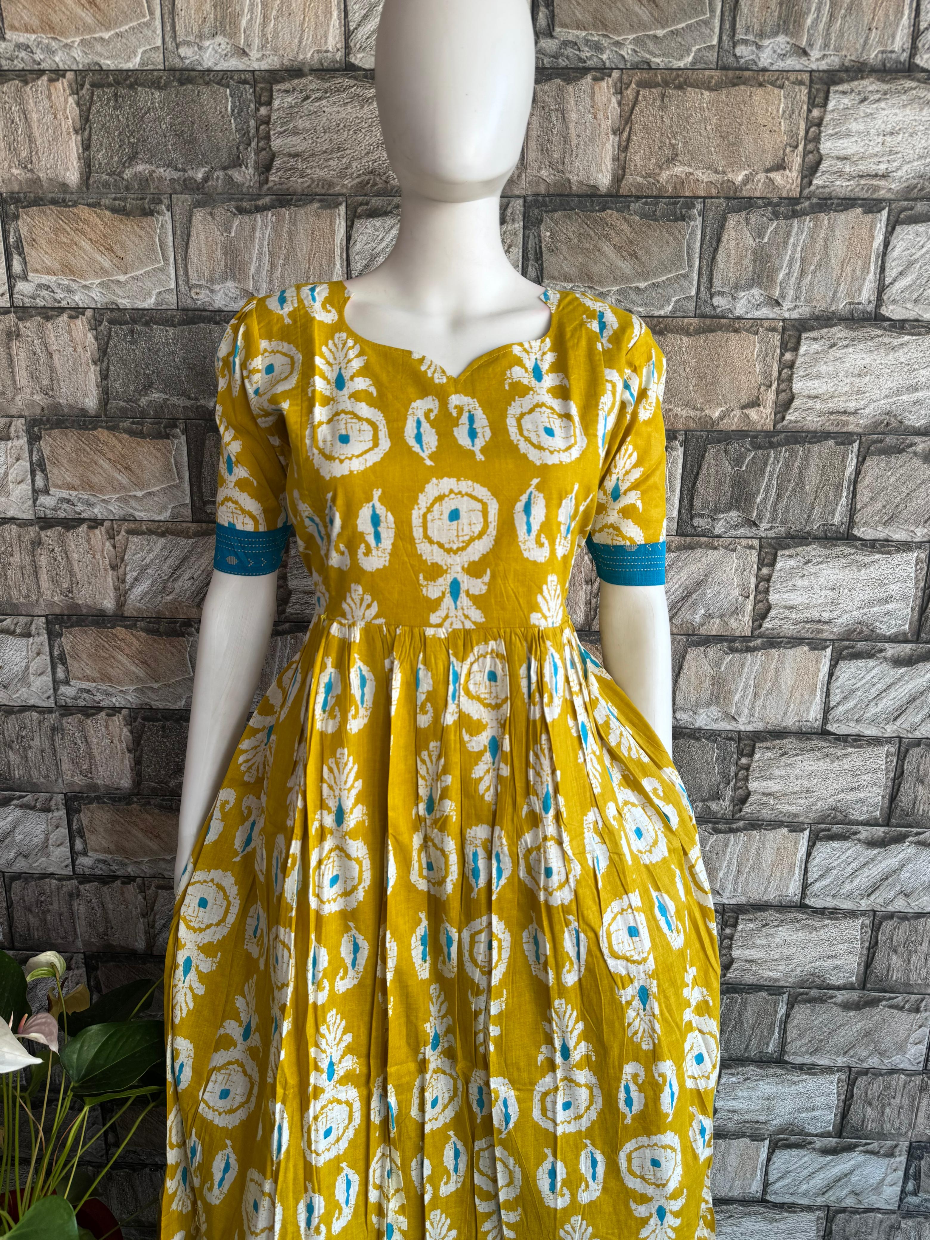Yellow Maxi- Mul cotton CF117