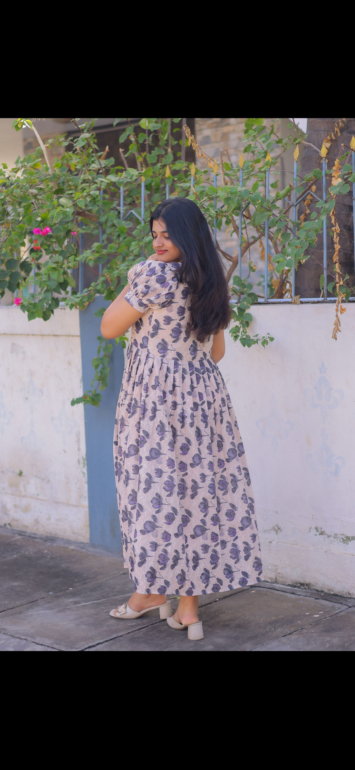 Premium Hacoba Maternity Feeding Maxi pretty