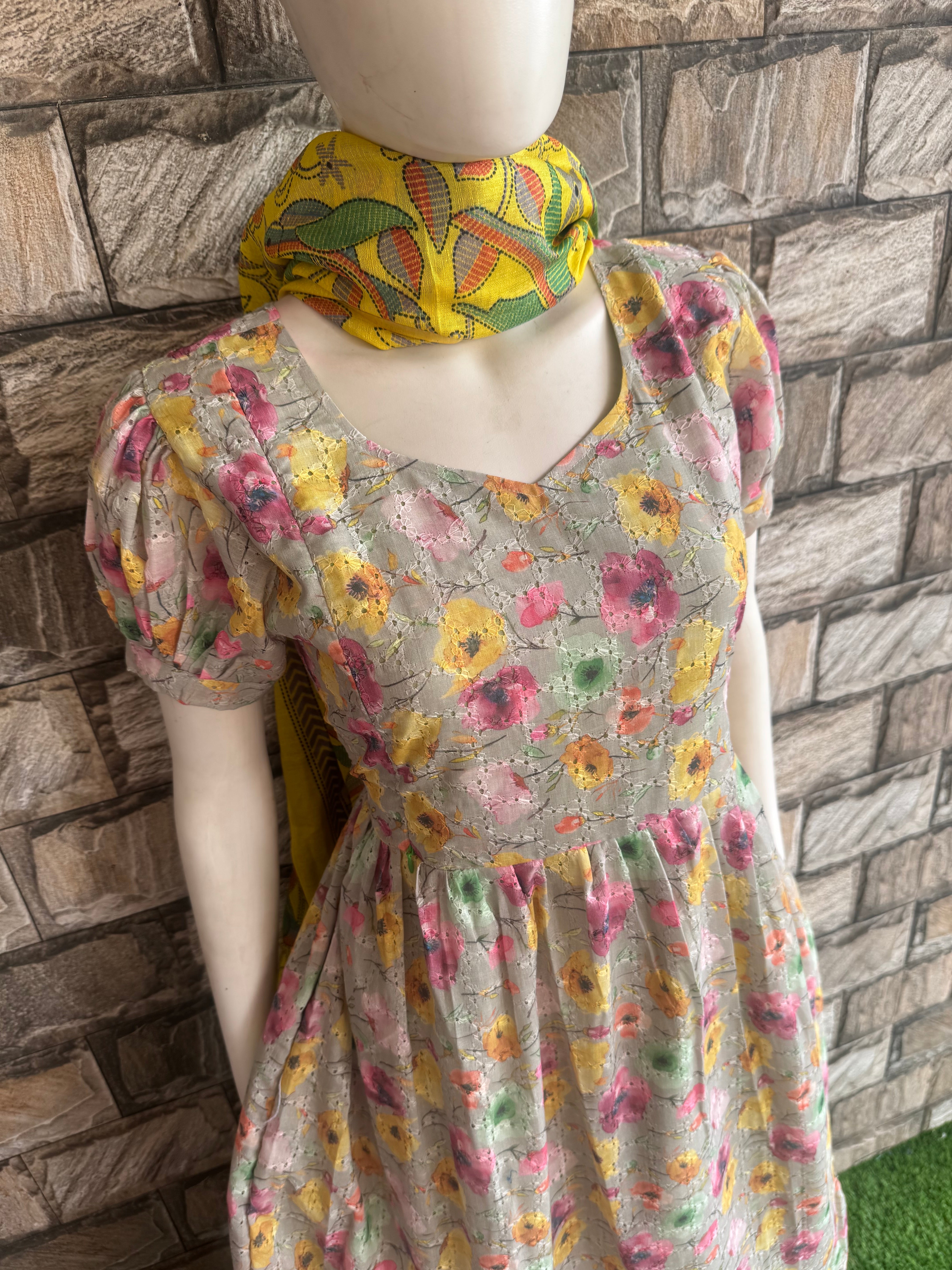 Grey Hacoba Maternity maxi