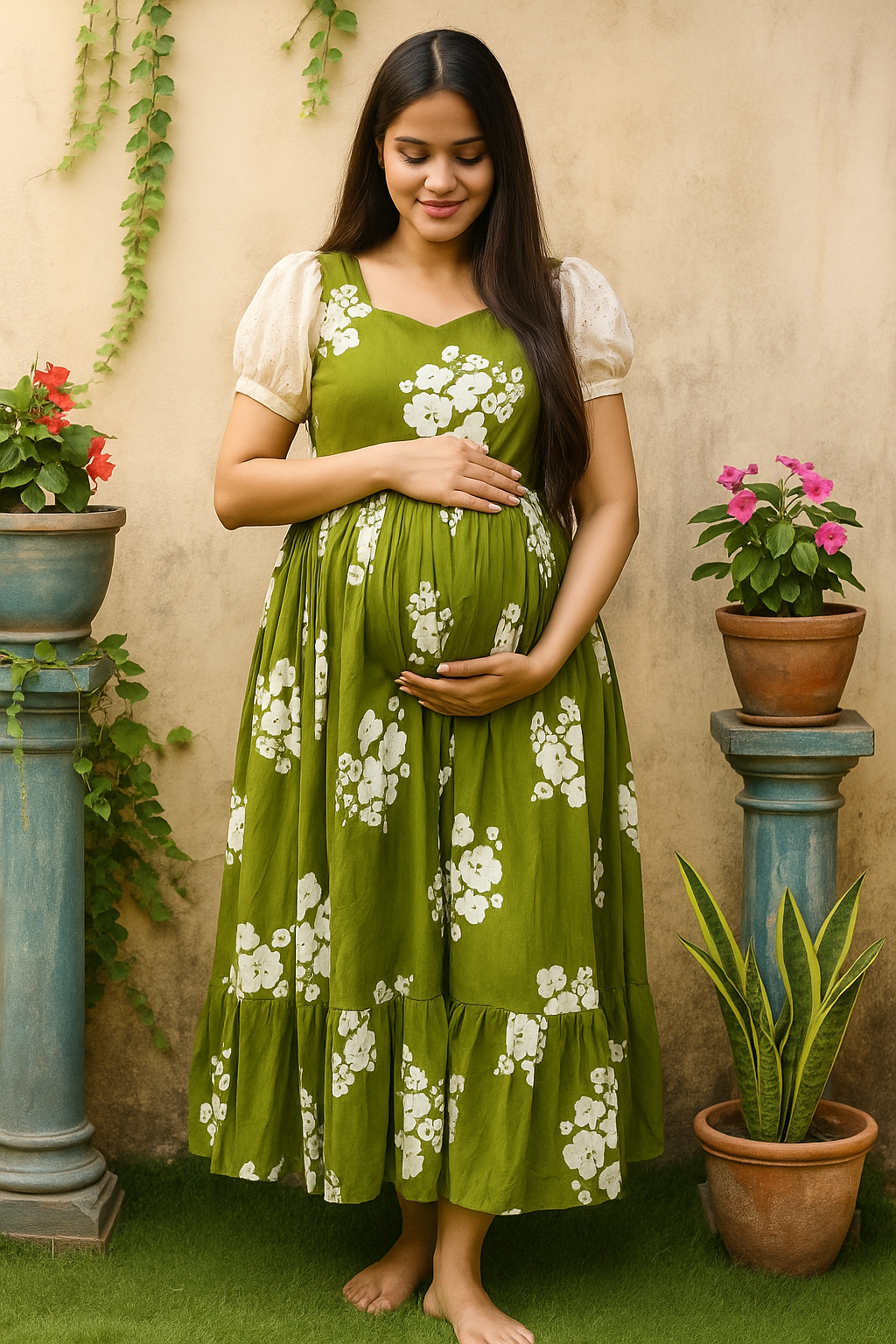 Mahendi green maxi CF128