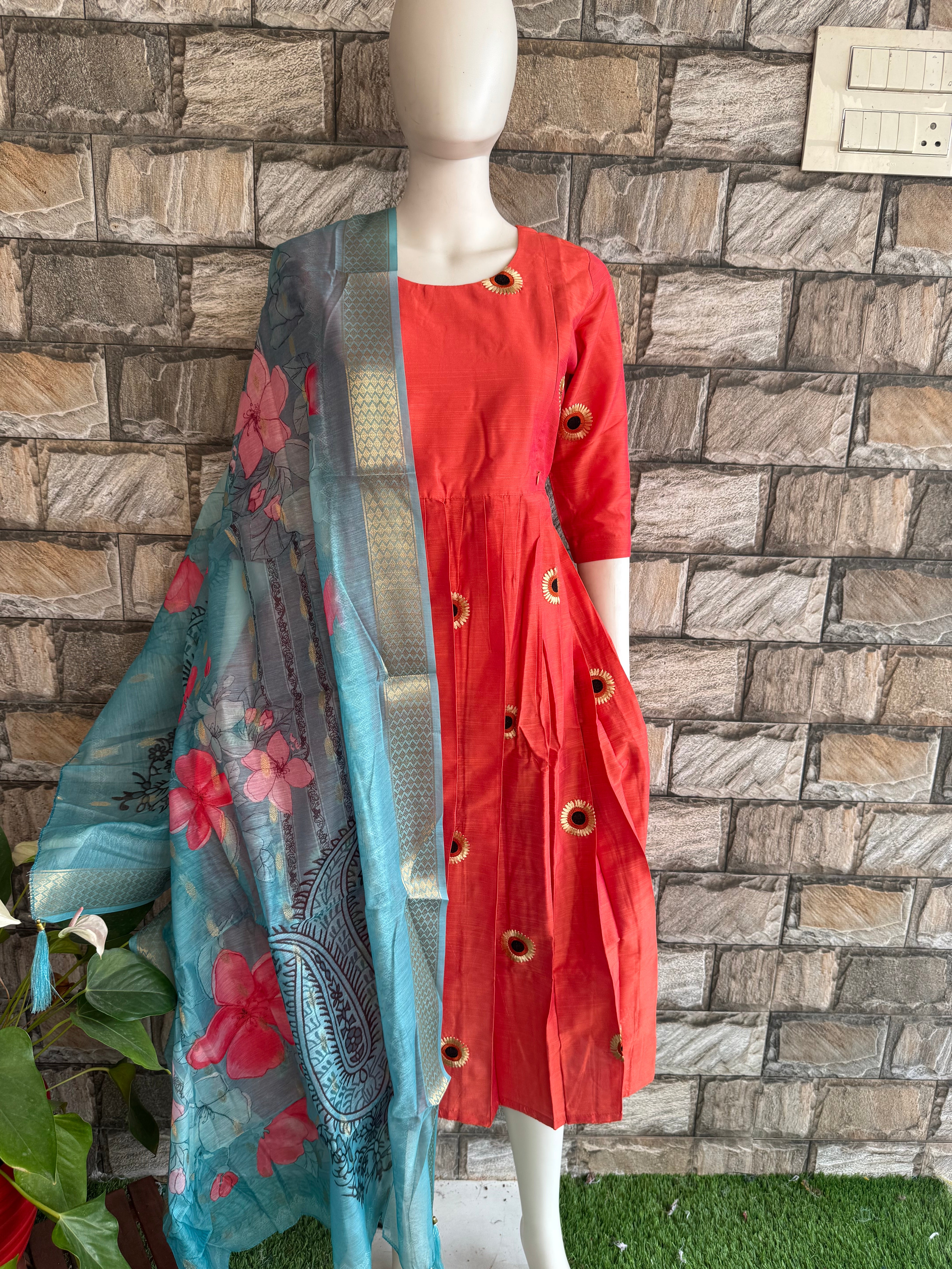 Sky blue Poly cotton CF151