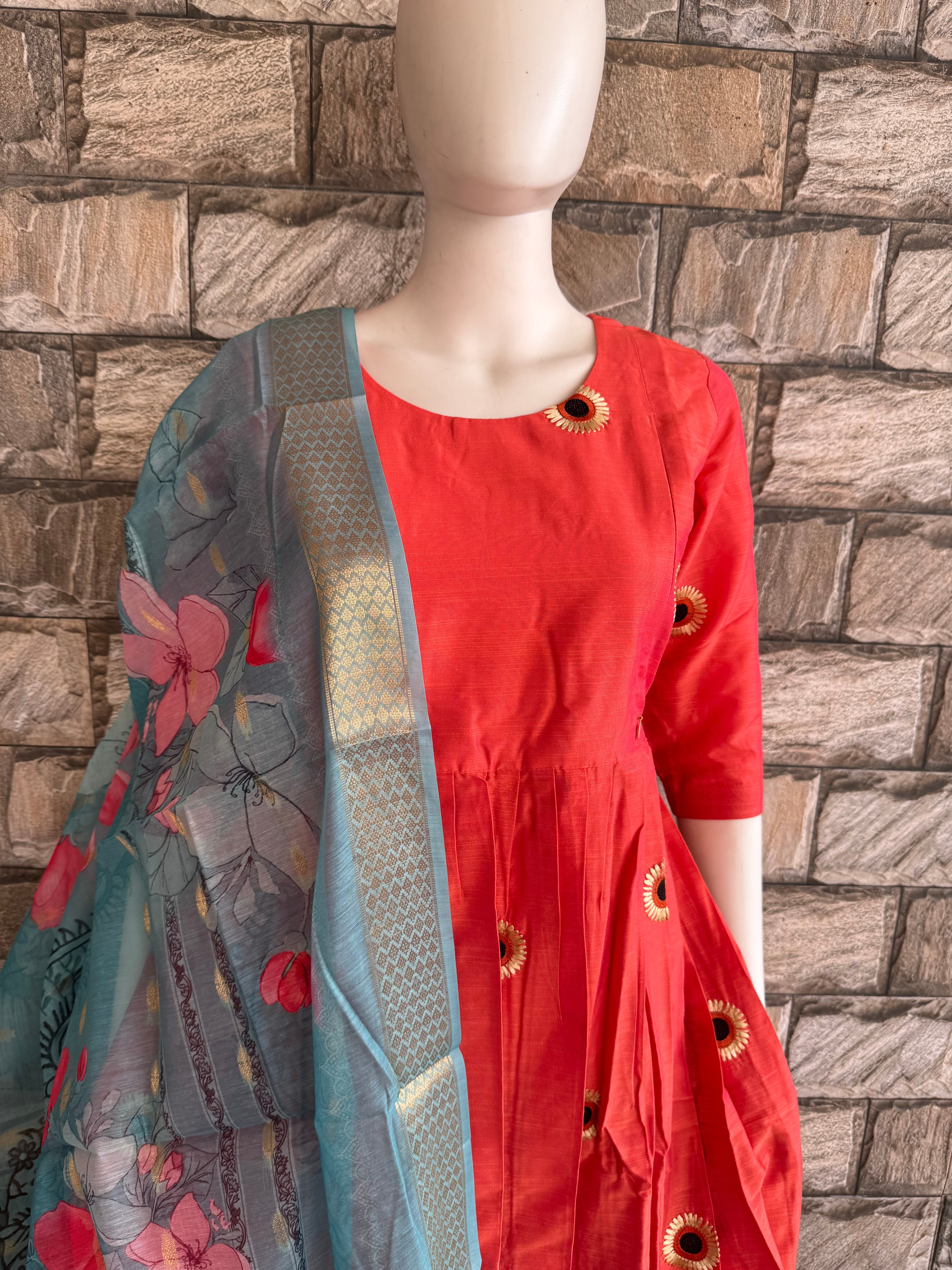 Sky blue Poly cotton CF151