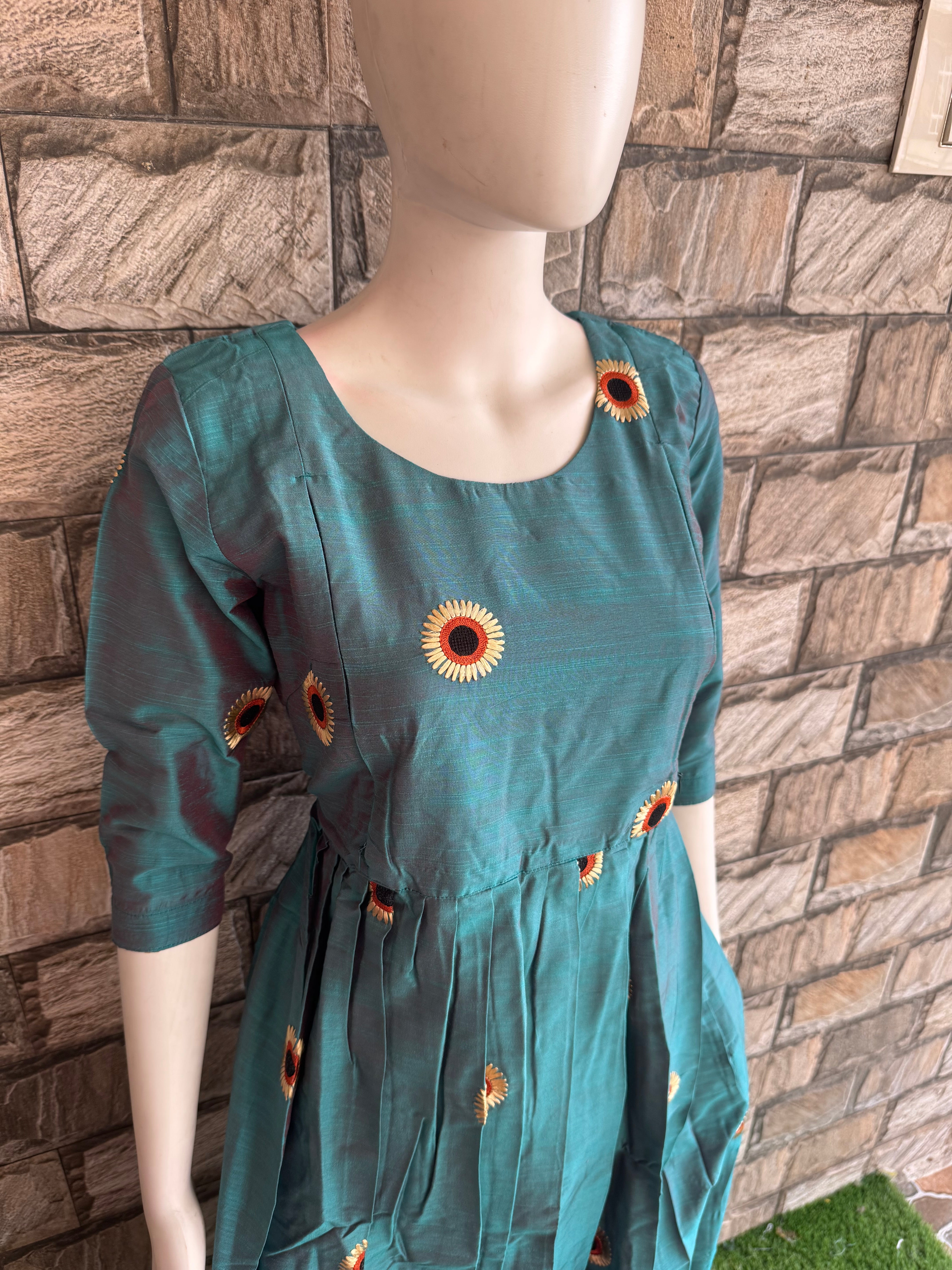 Maternity Feeding Dual blue Sunflower Maxi CF153