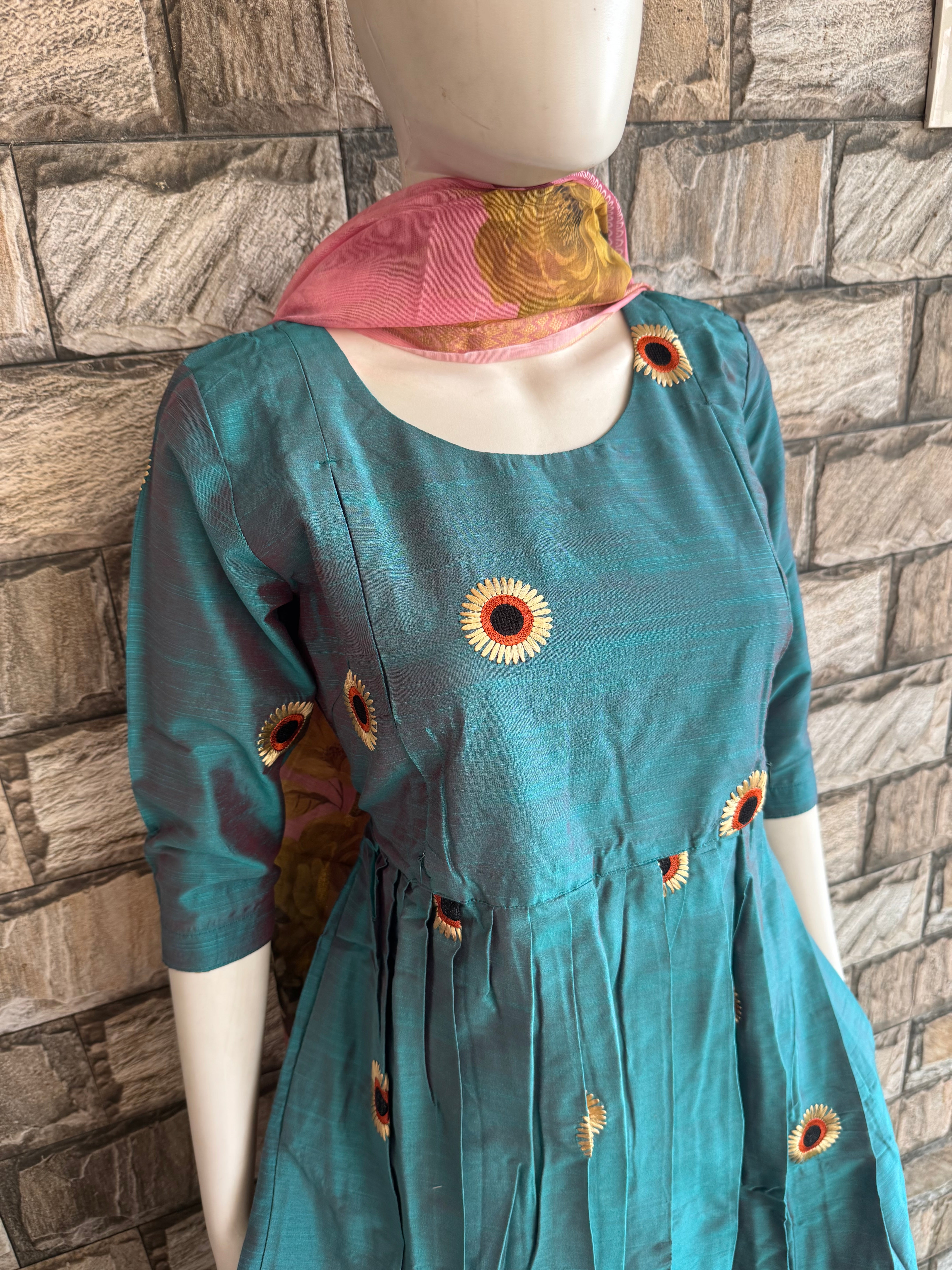 Maternity Feeding Dual blue Sunflower Maxi CF153