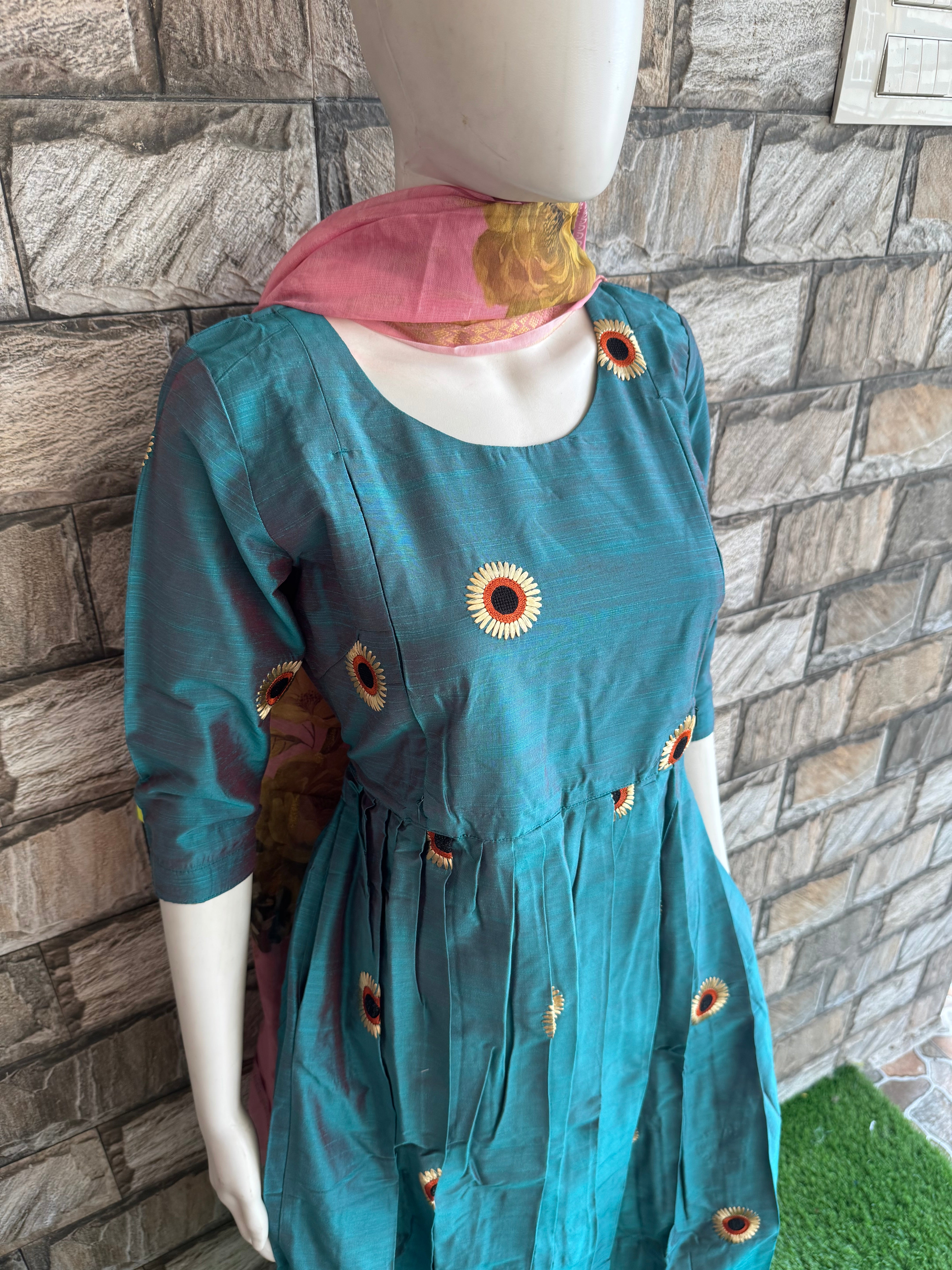 Maternity Feeding Dual blue Sunflower Maxi CF153