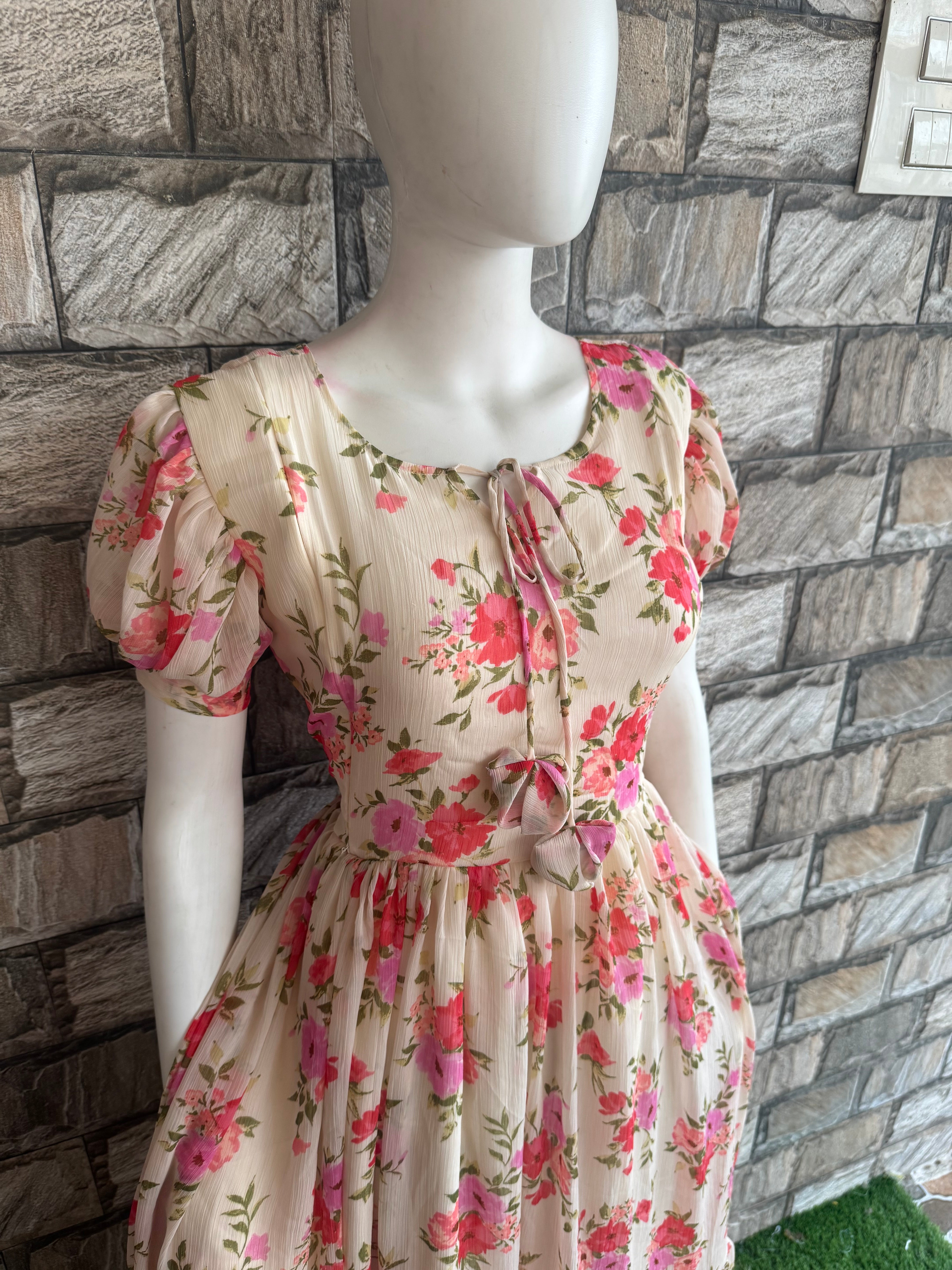 Maternity Soft Chiffon Heart Dori CF163