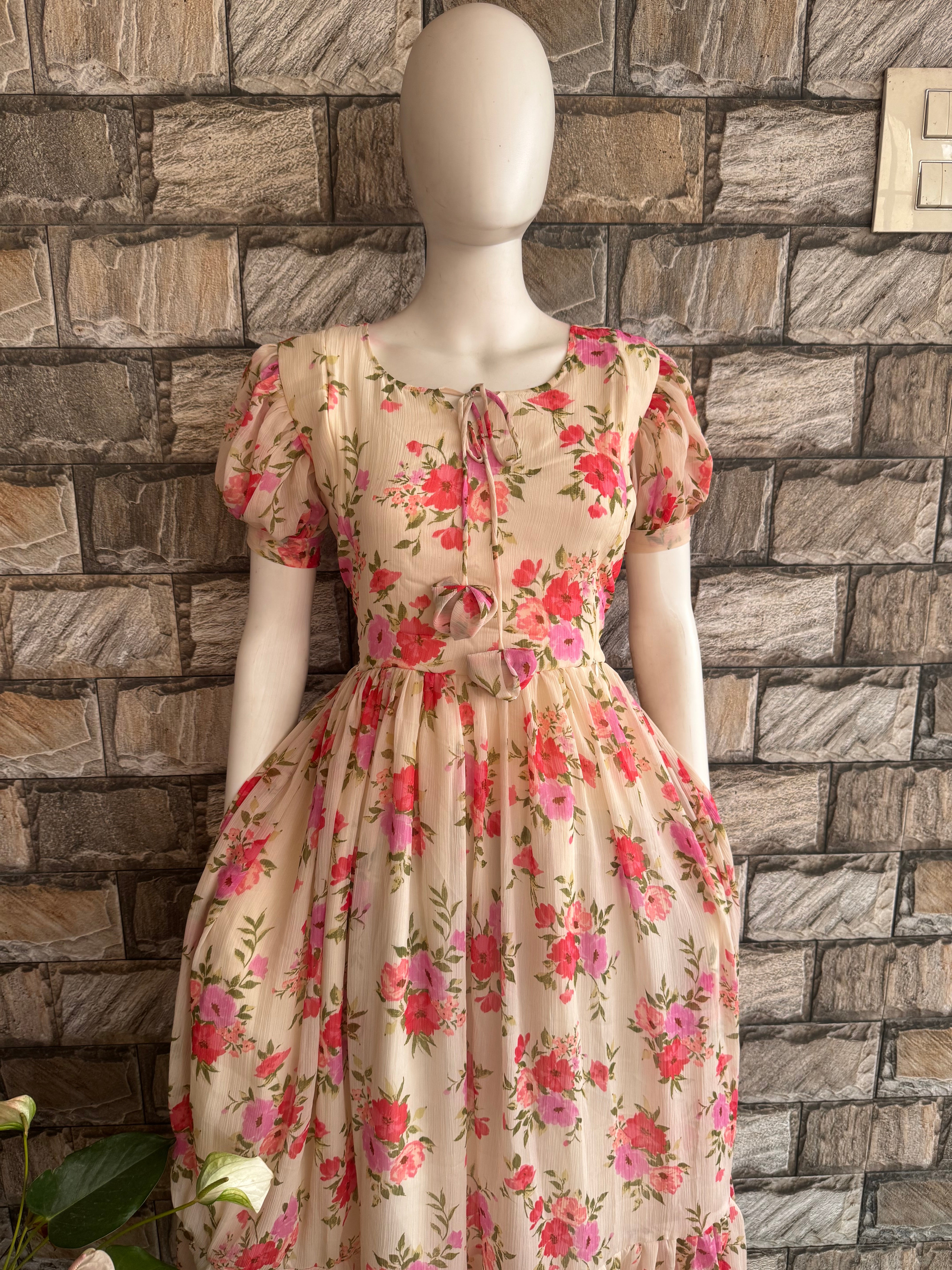 Maternity Soft Chiffon Heart Dori CF163