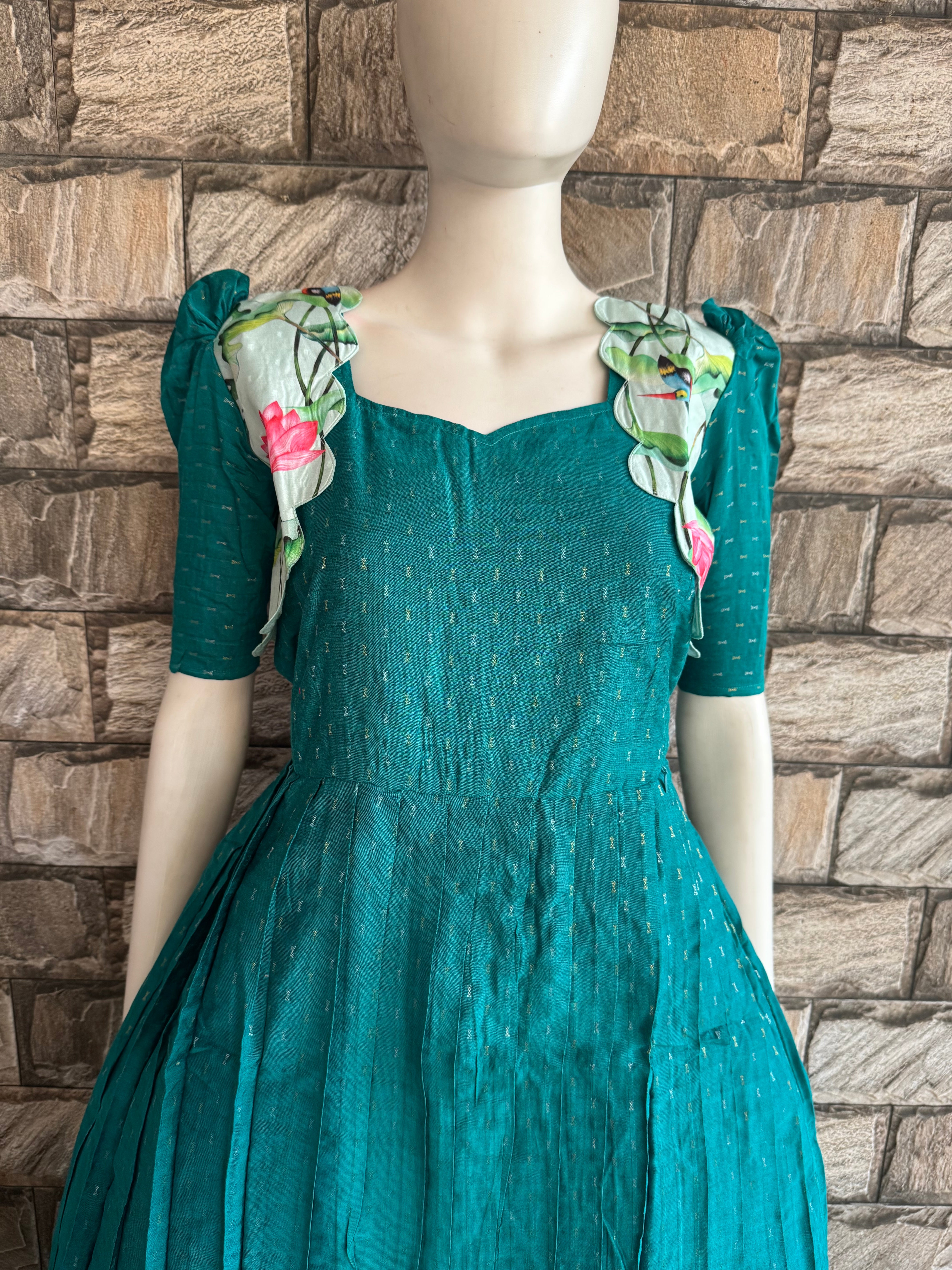 Maternity Ethnic wear CF165 Rama green