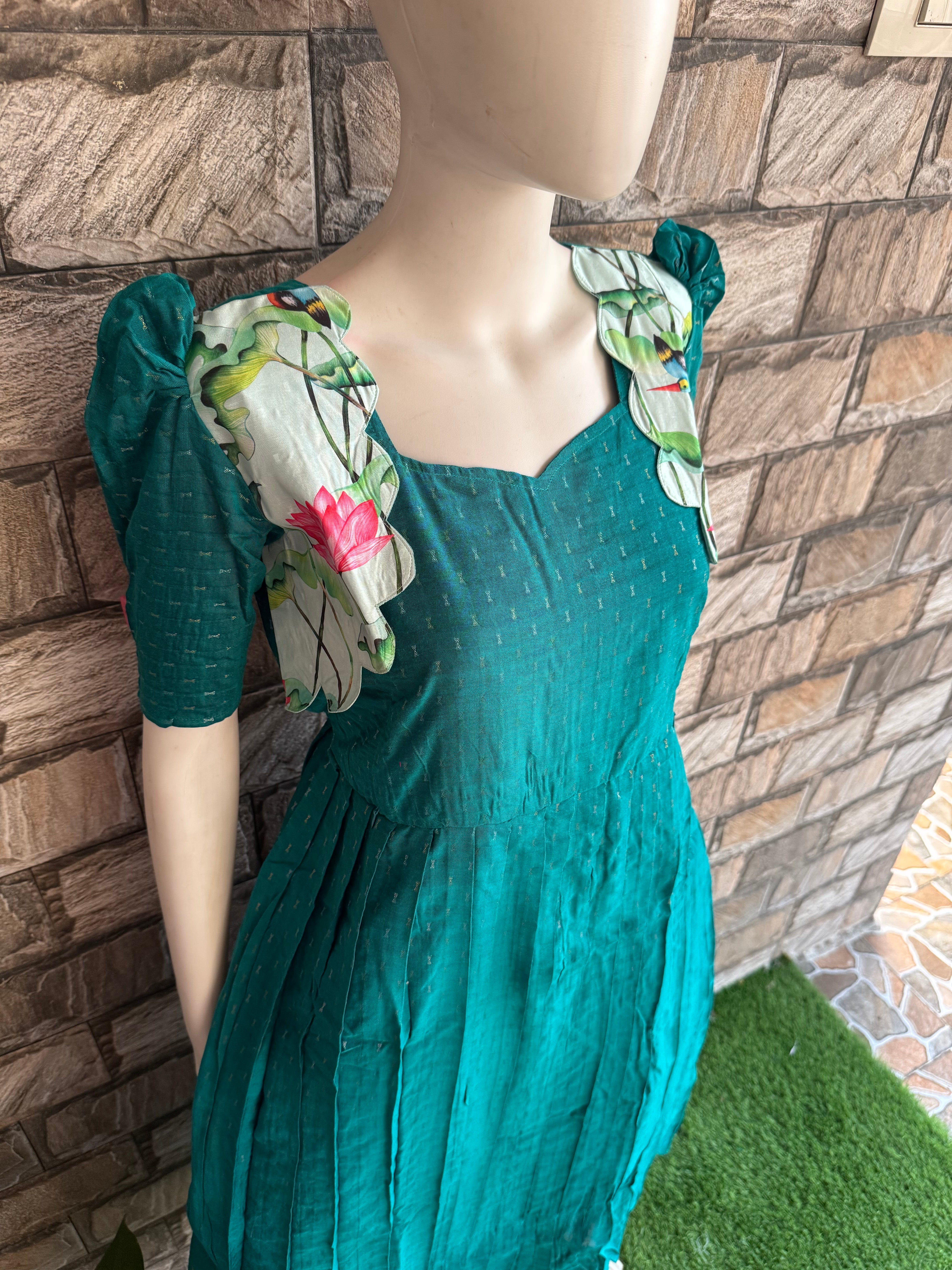 Maternity Ethnic wear CF165 Rama green