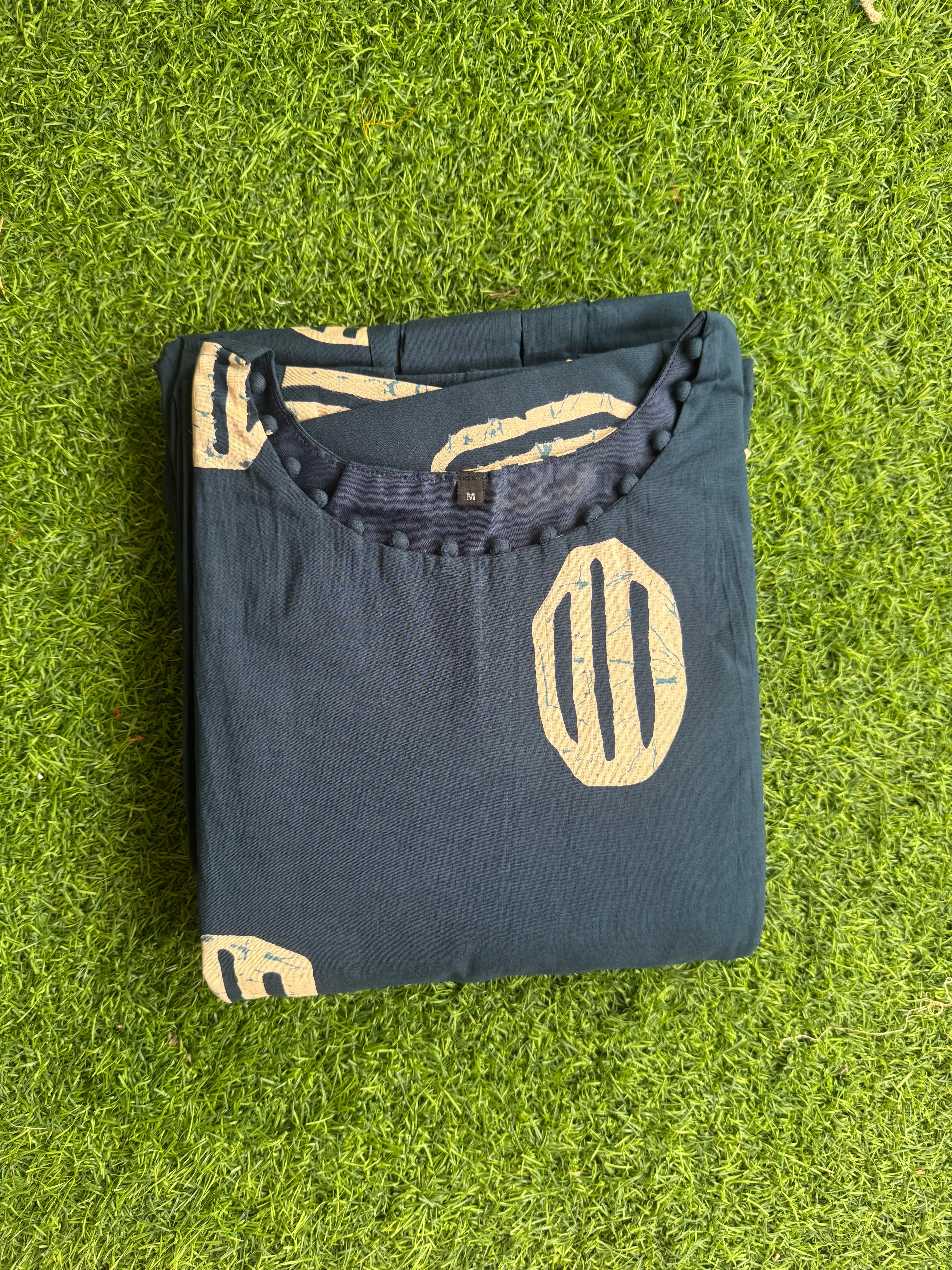 Blush Indigo Comfort Maternity Maxi