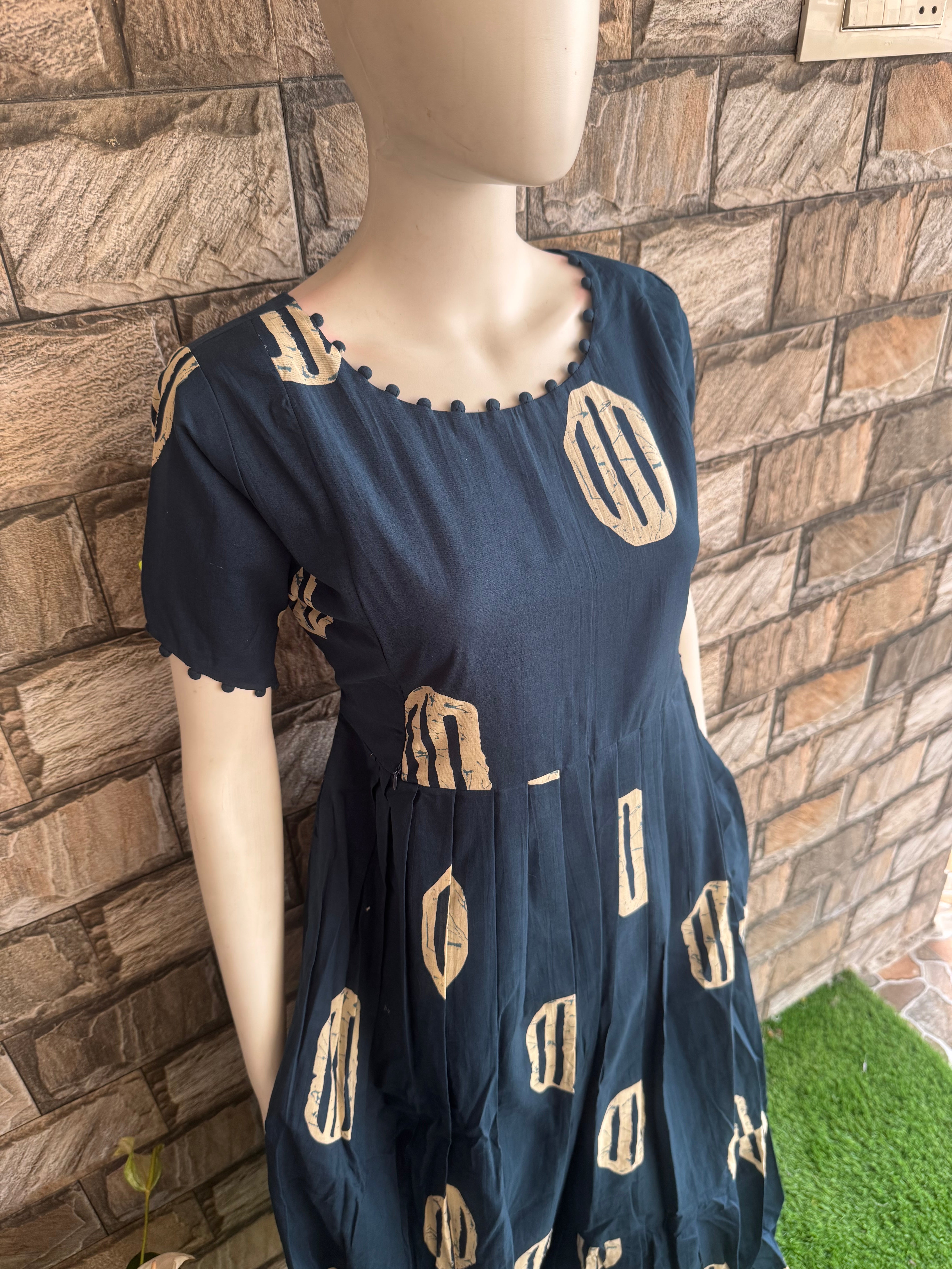 Blush Indigo Comfort Maternity Maxi