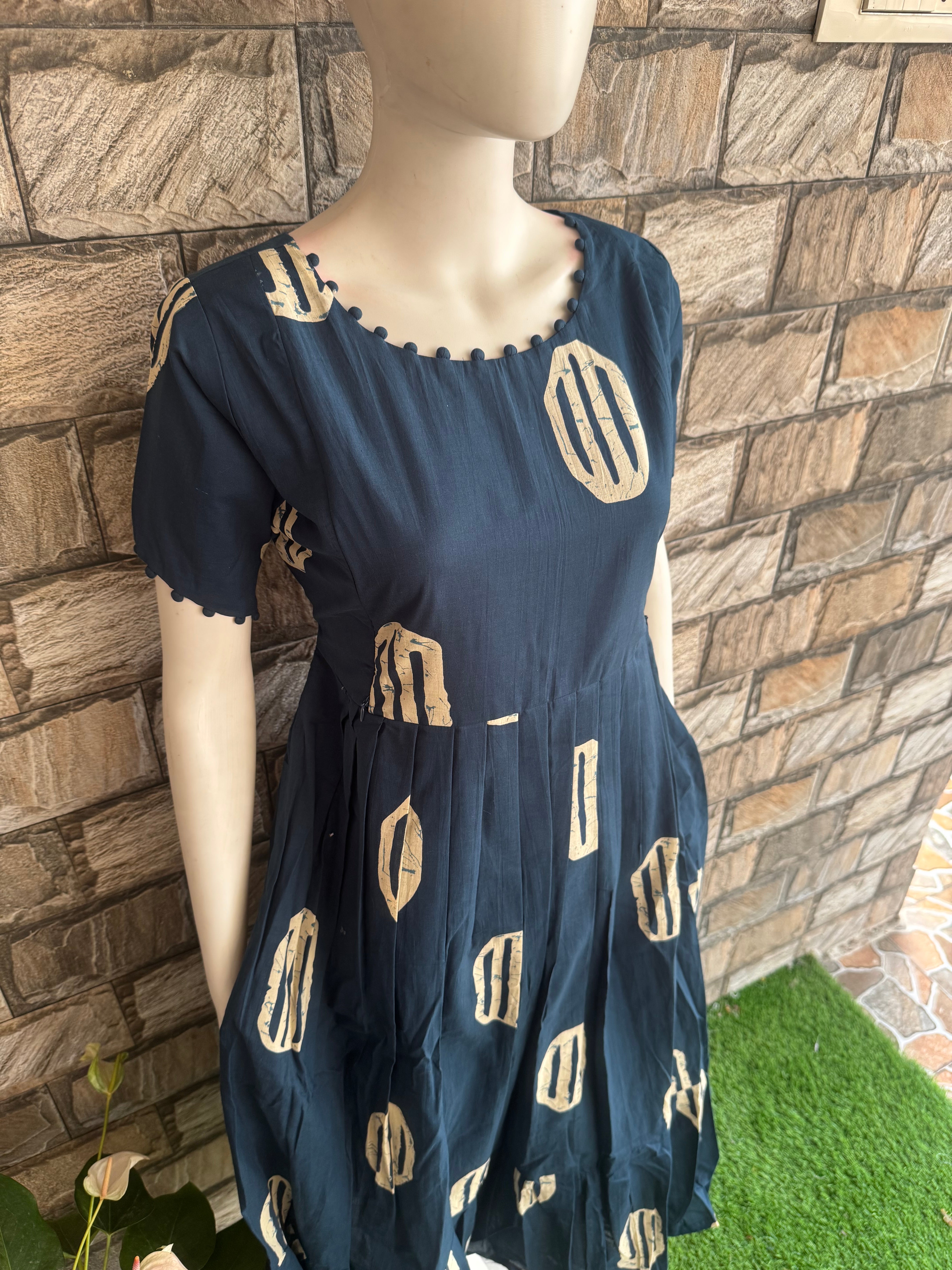 Blush Indigo Comfort Maternity Maxi