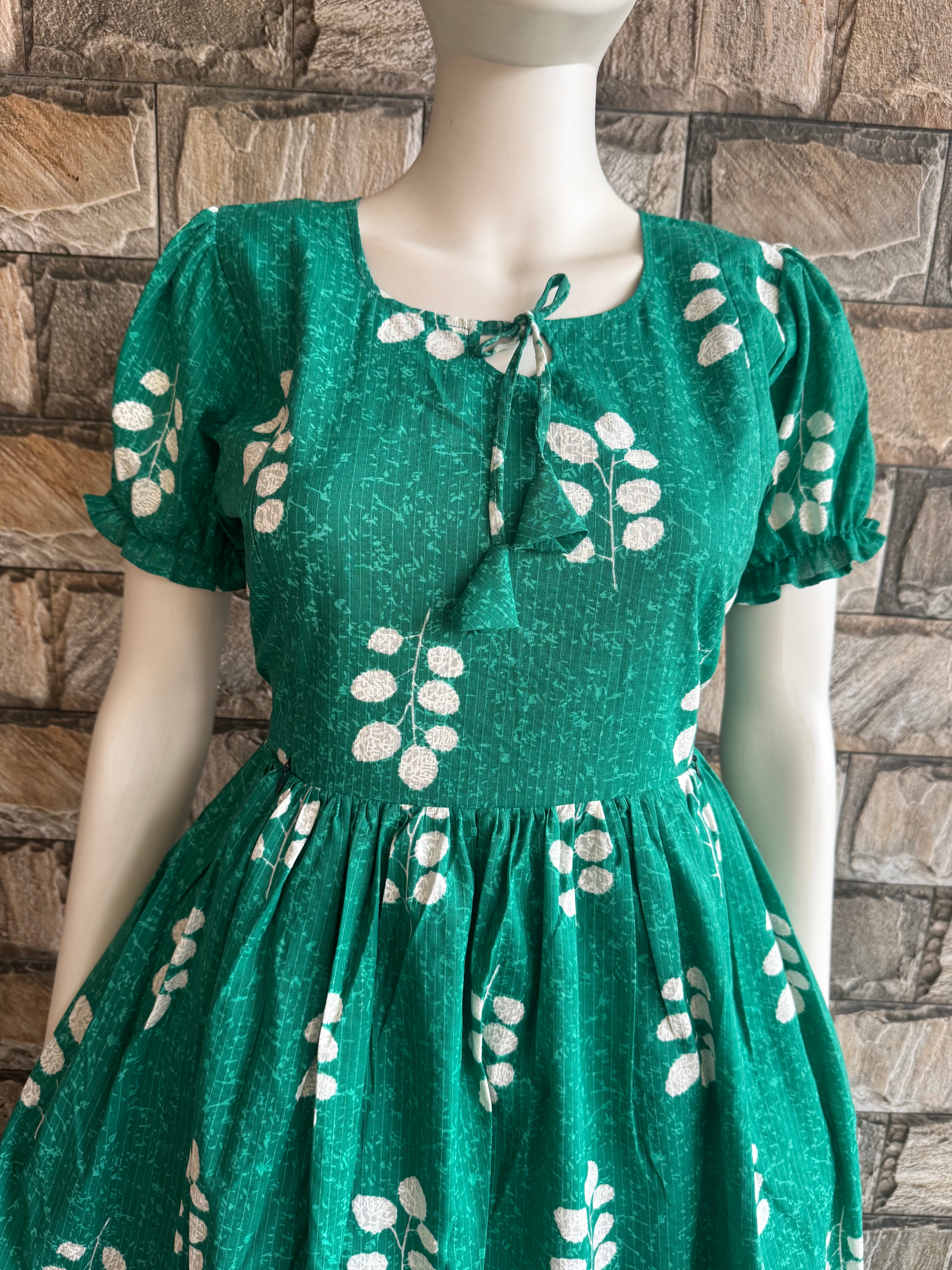 Pure cotton maternity maxi