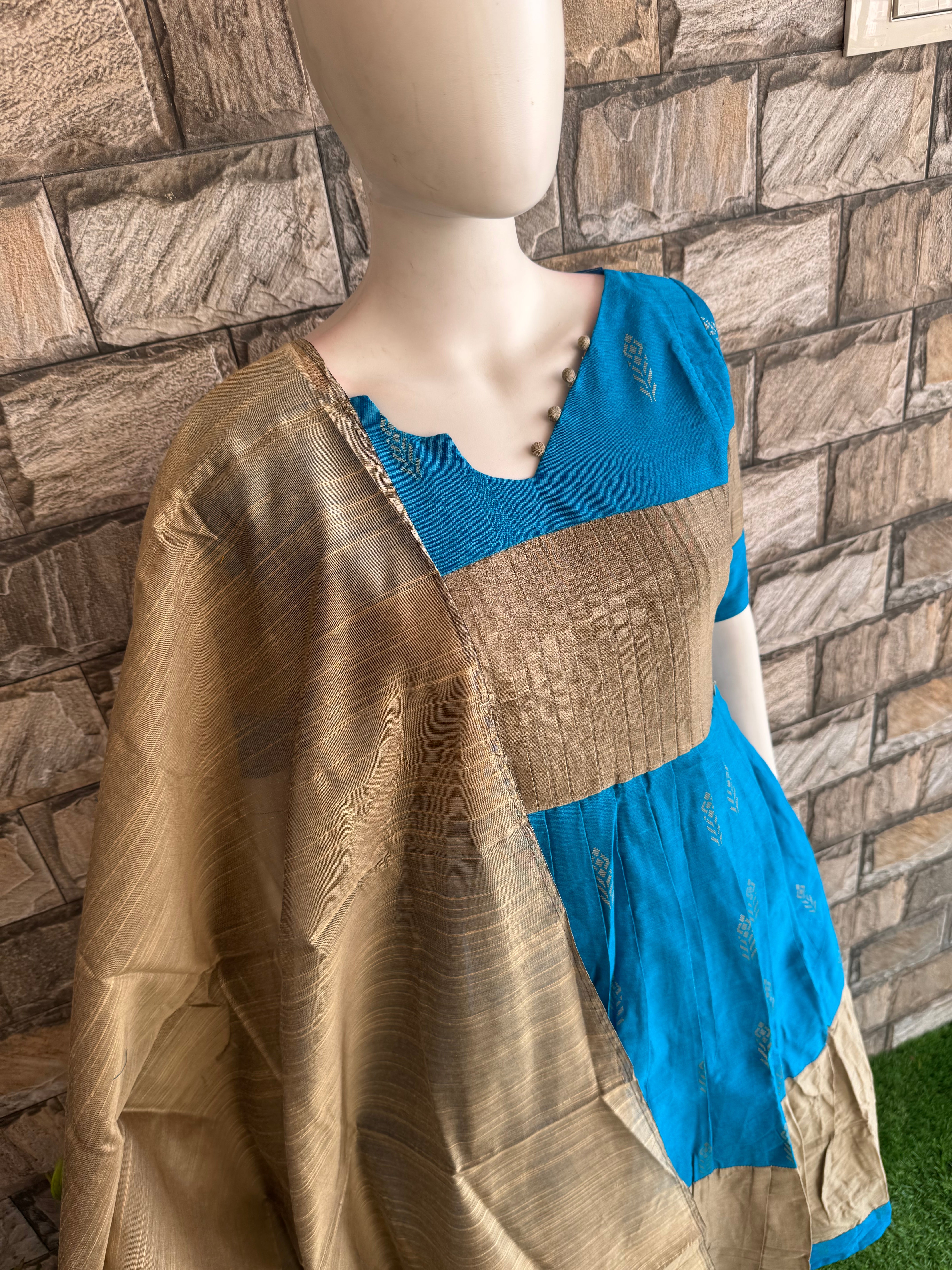 Grey dupatta for Pongal series
