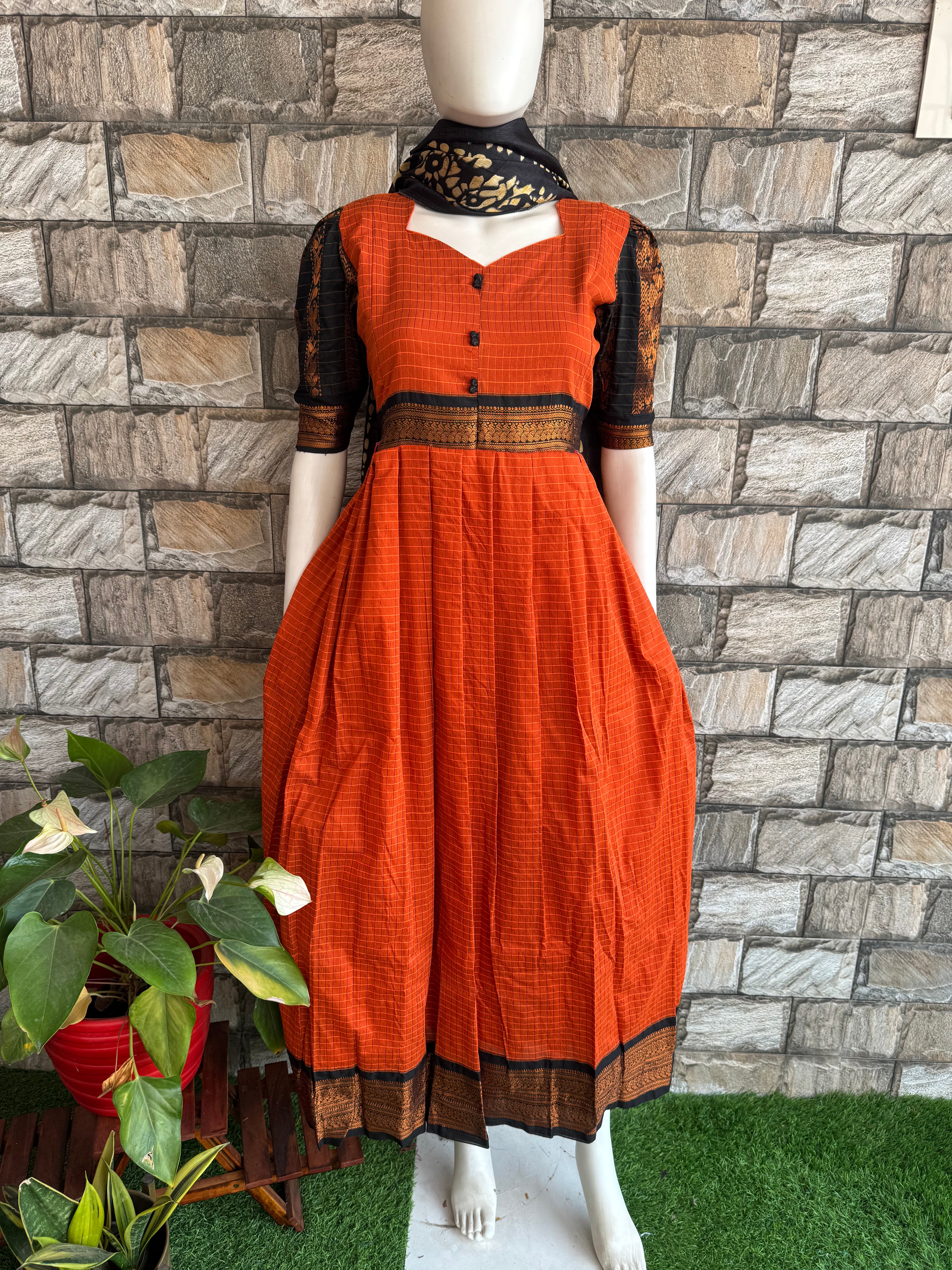 Kalyani Cotton Maternity Maxi