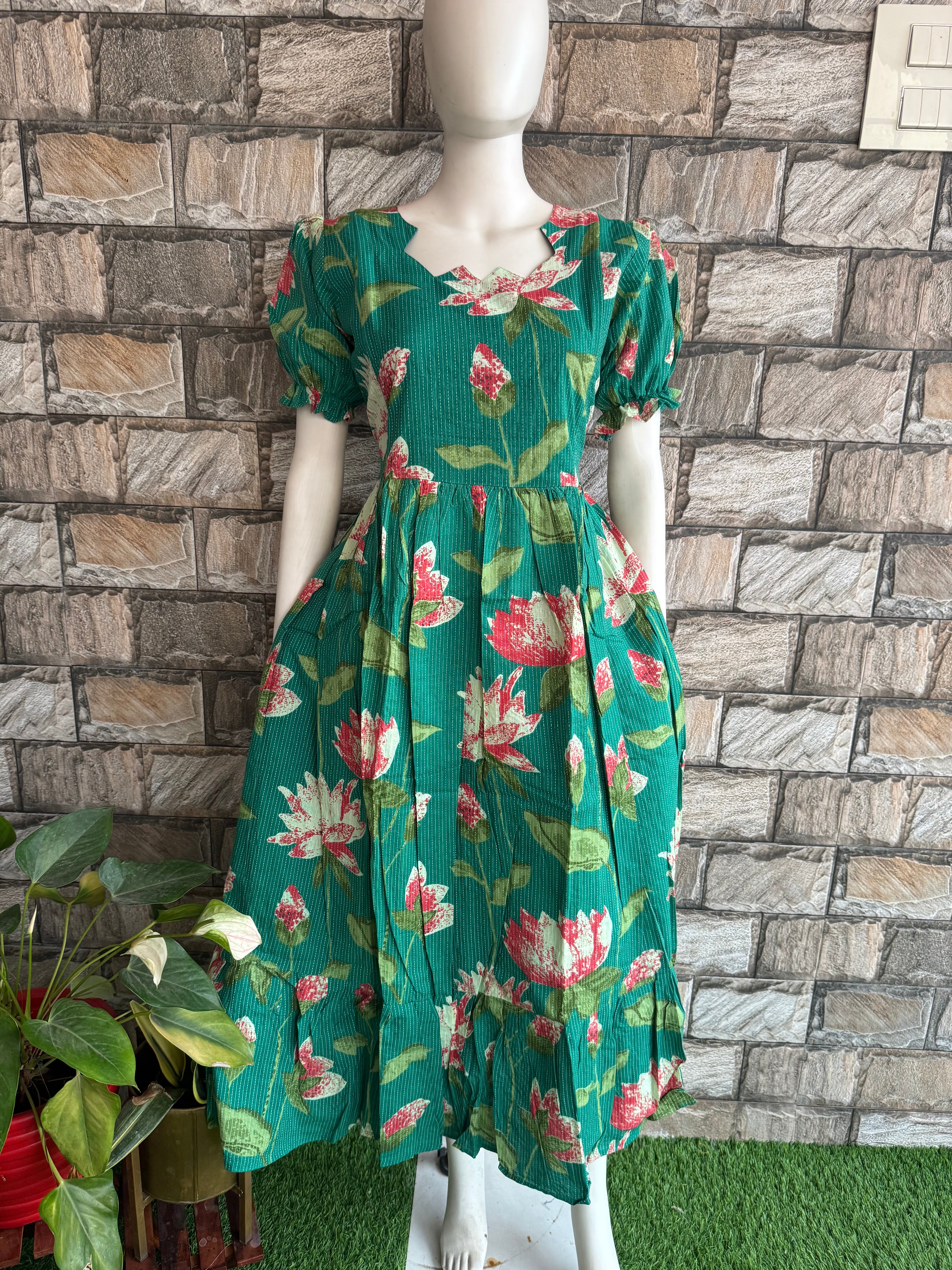 Lotus Kanta cotton Maternity Maxi