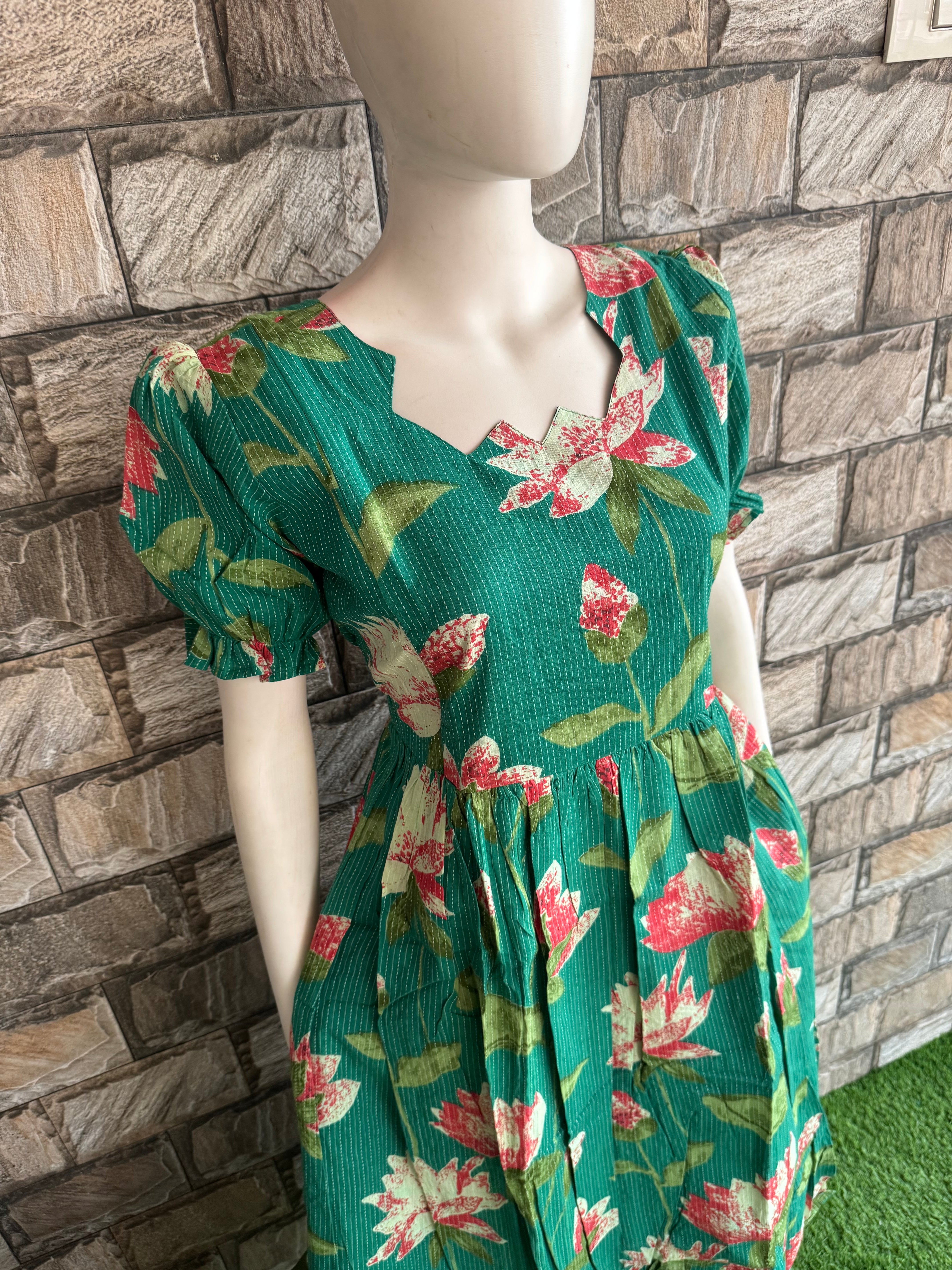 Lotus Kanta cotton Maternity Maxi