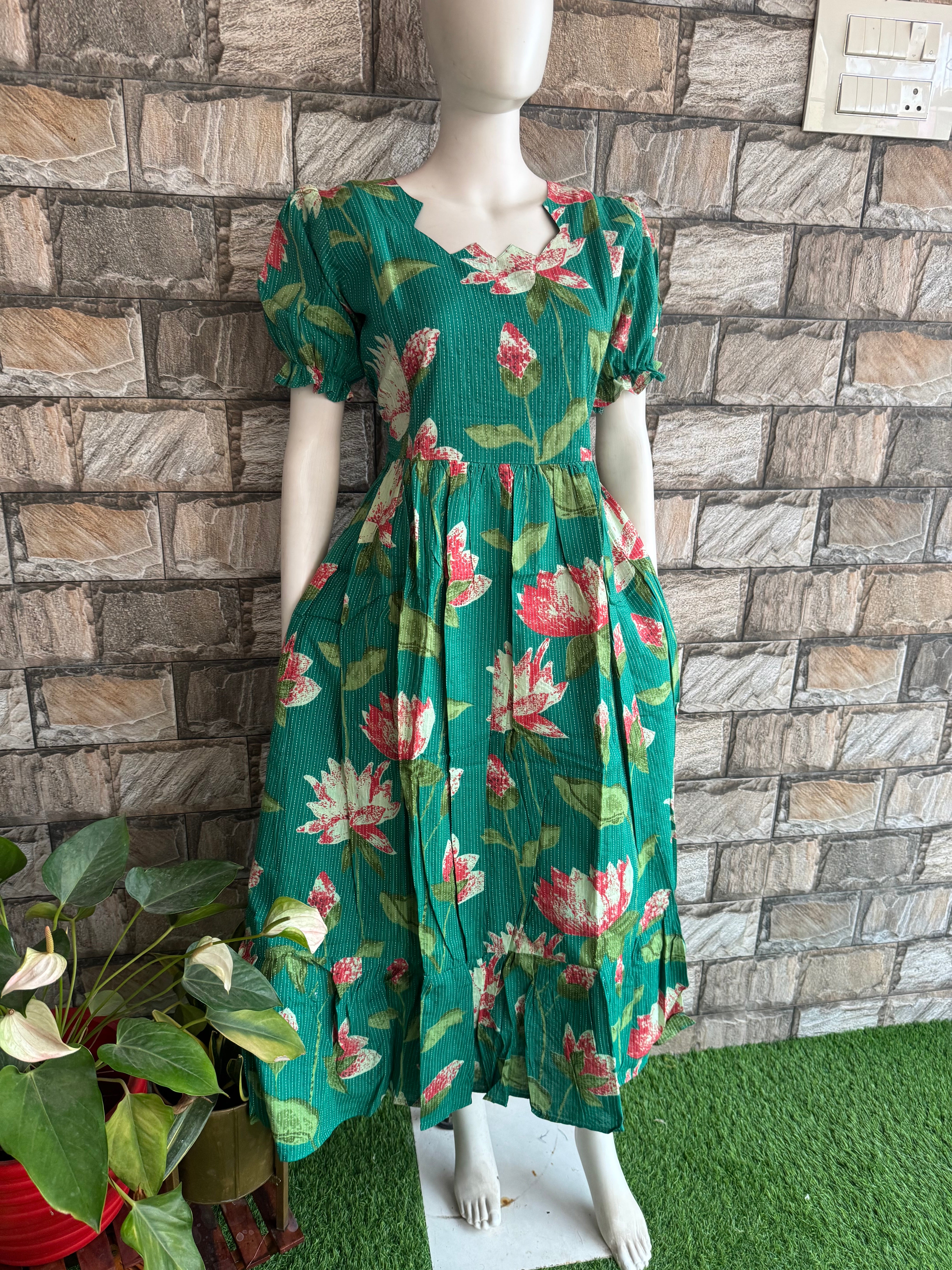 Lotus Kanta cotton Maternity Maxi