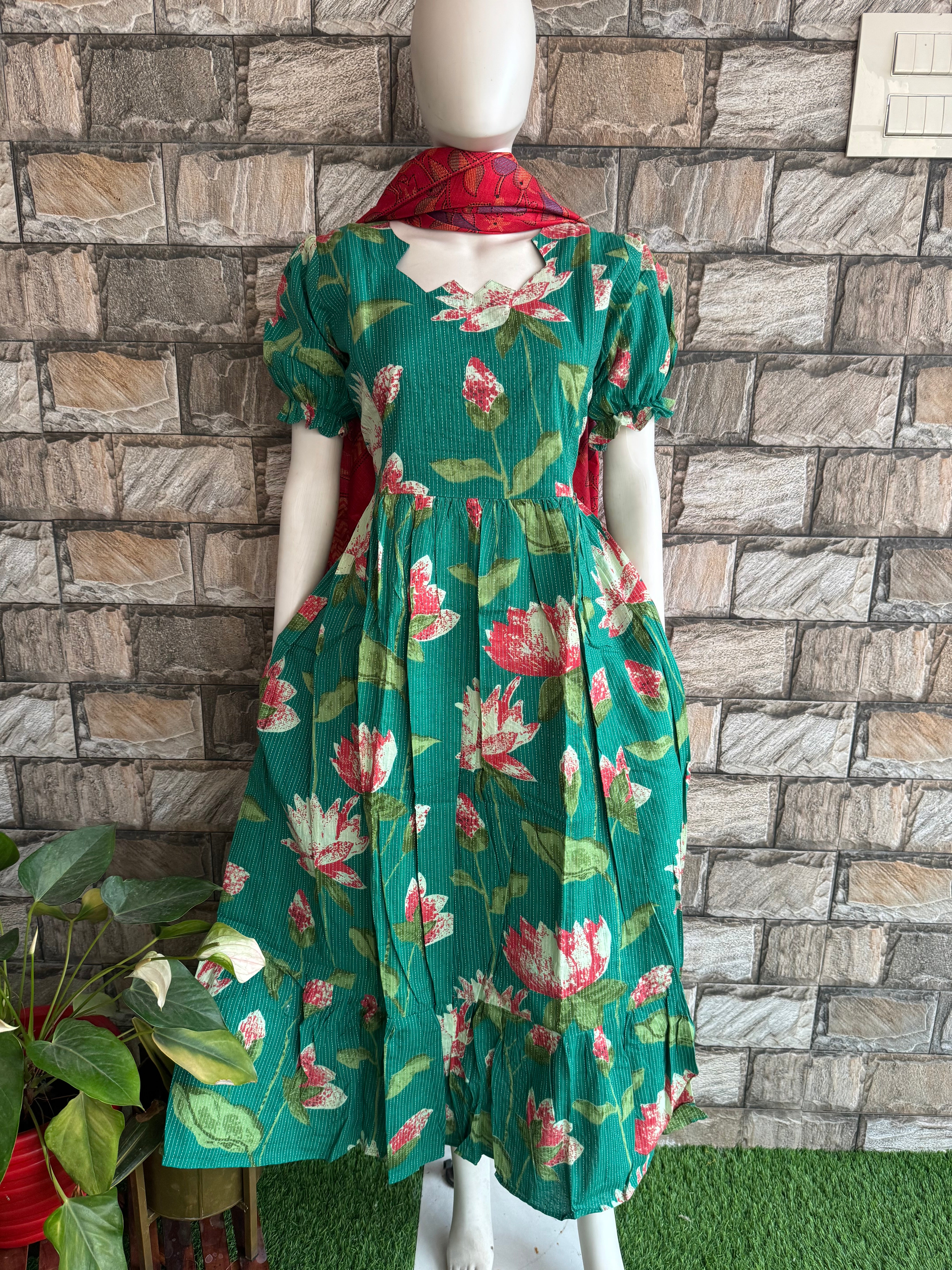 Lotus Kanta cotton Maternity Maxi