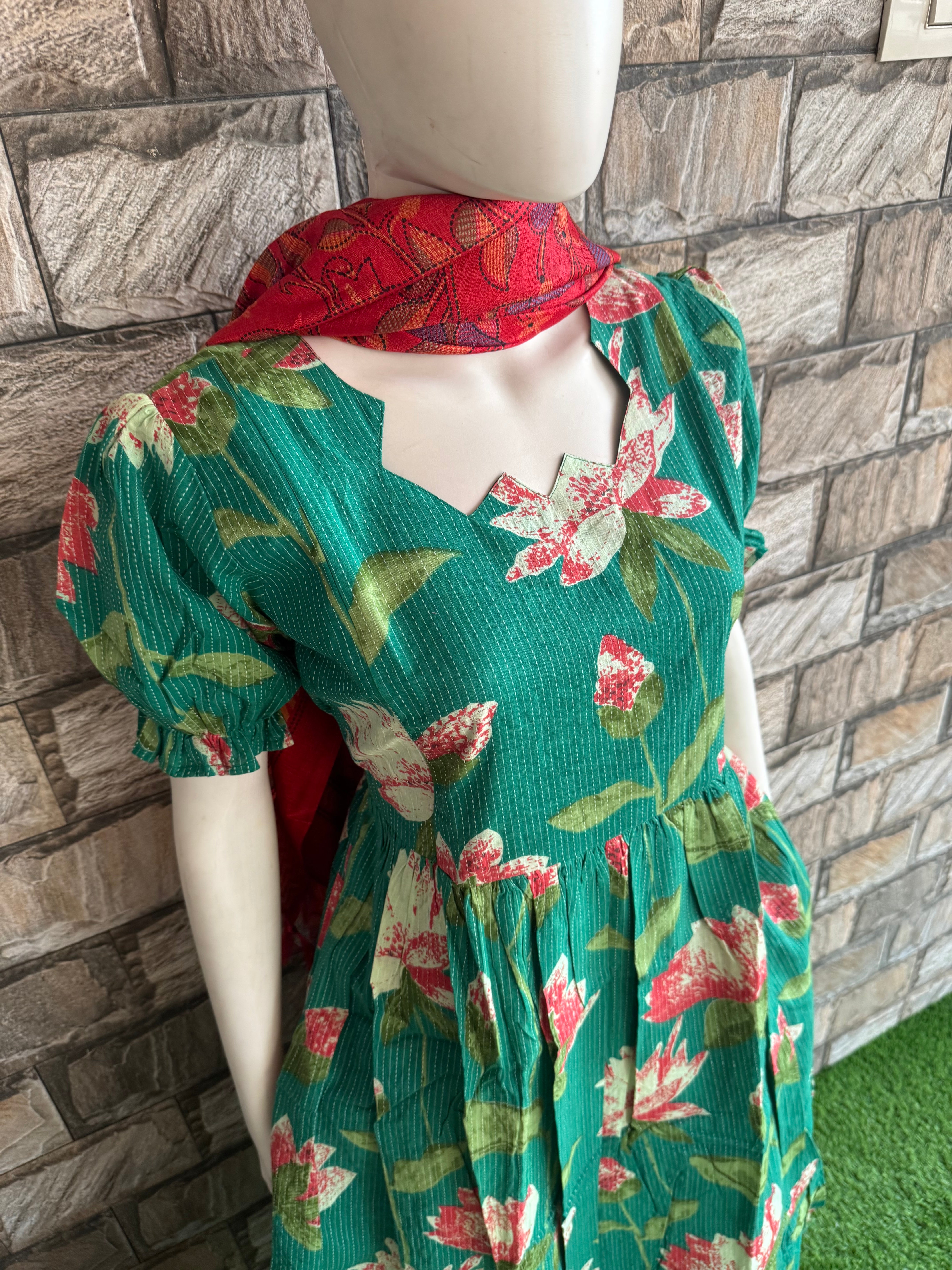 Lotus Kanta cotton Maternity Maxi