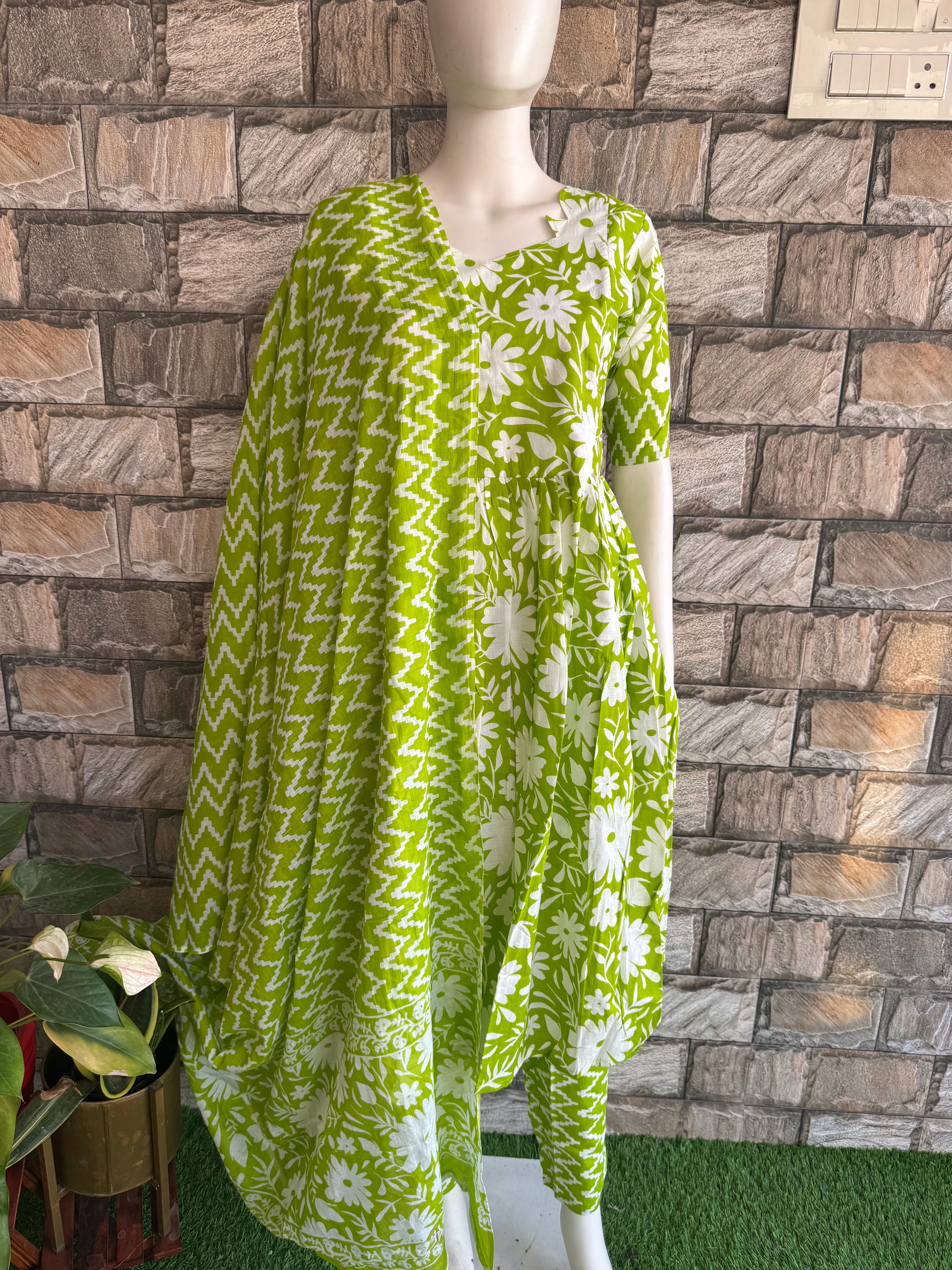 Parrot Green - 3 Piece Feeding Set