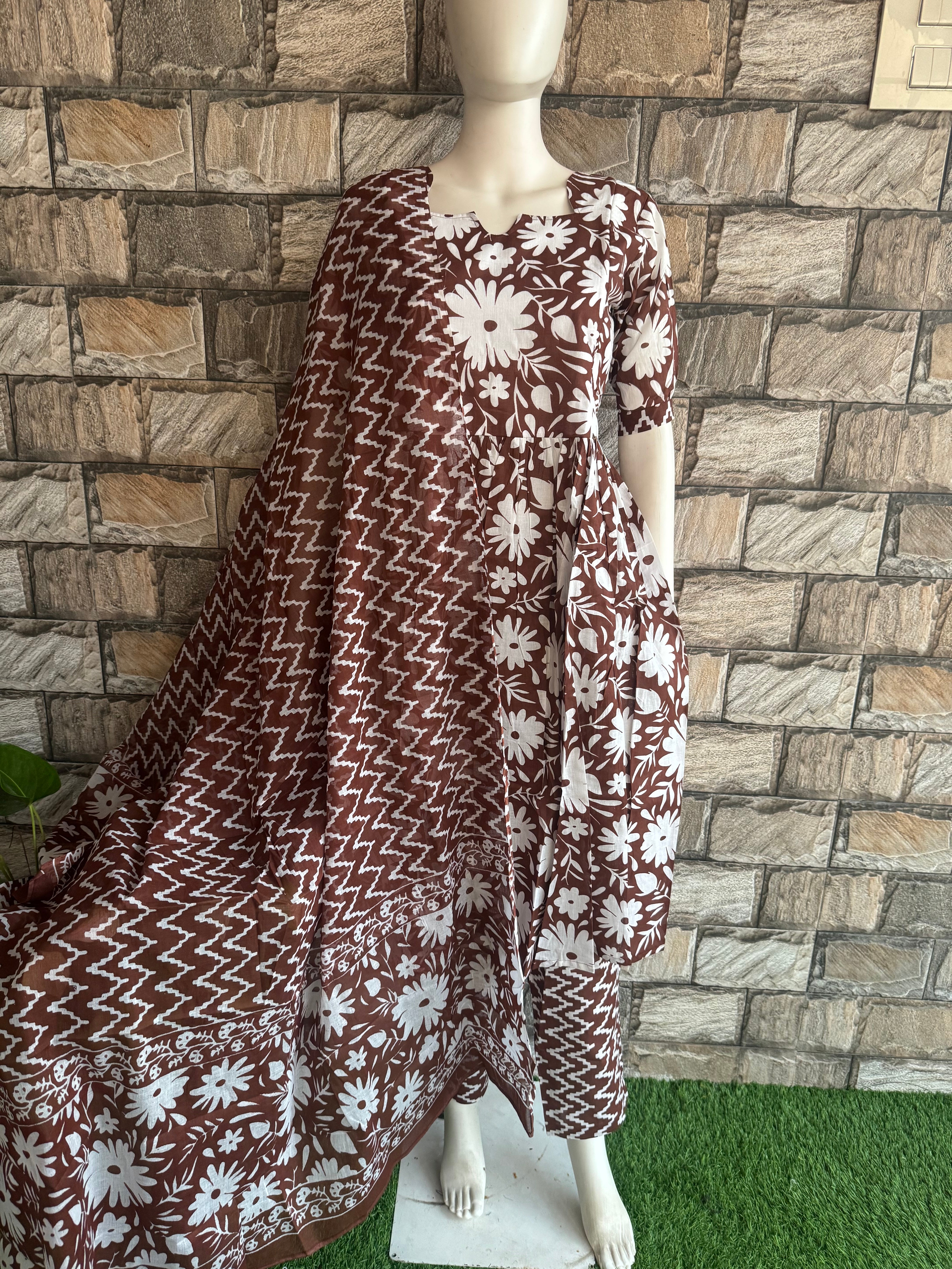 Coffee Brown 3 piece Feeding set