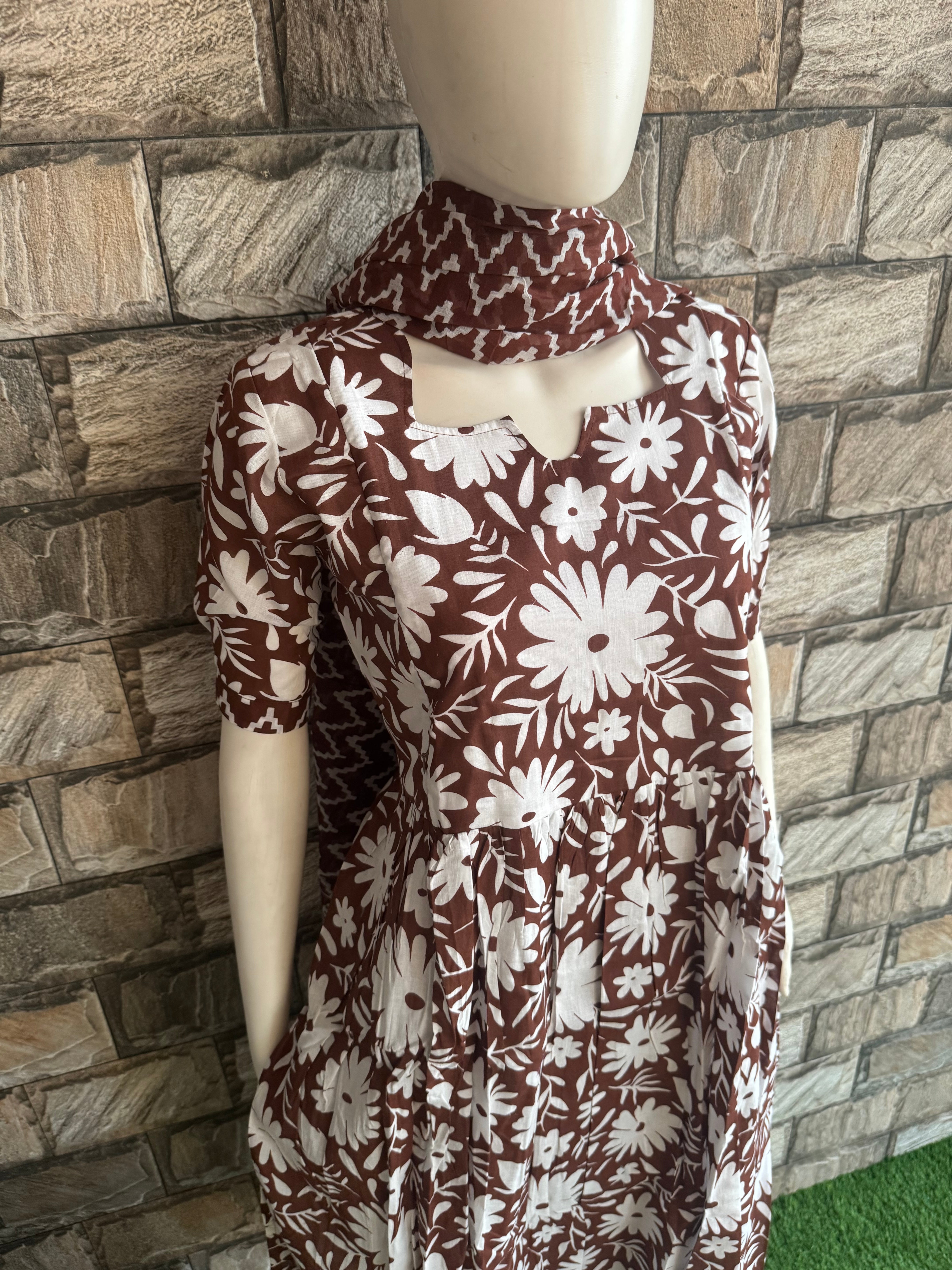 Coffee Brown 3 piece Feeding set