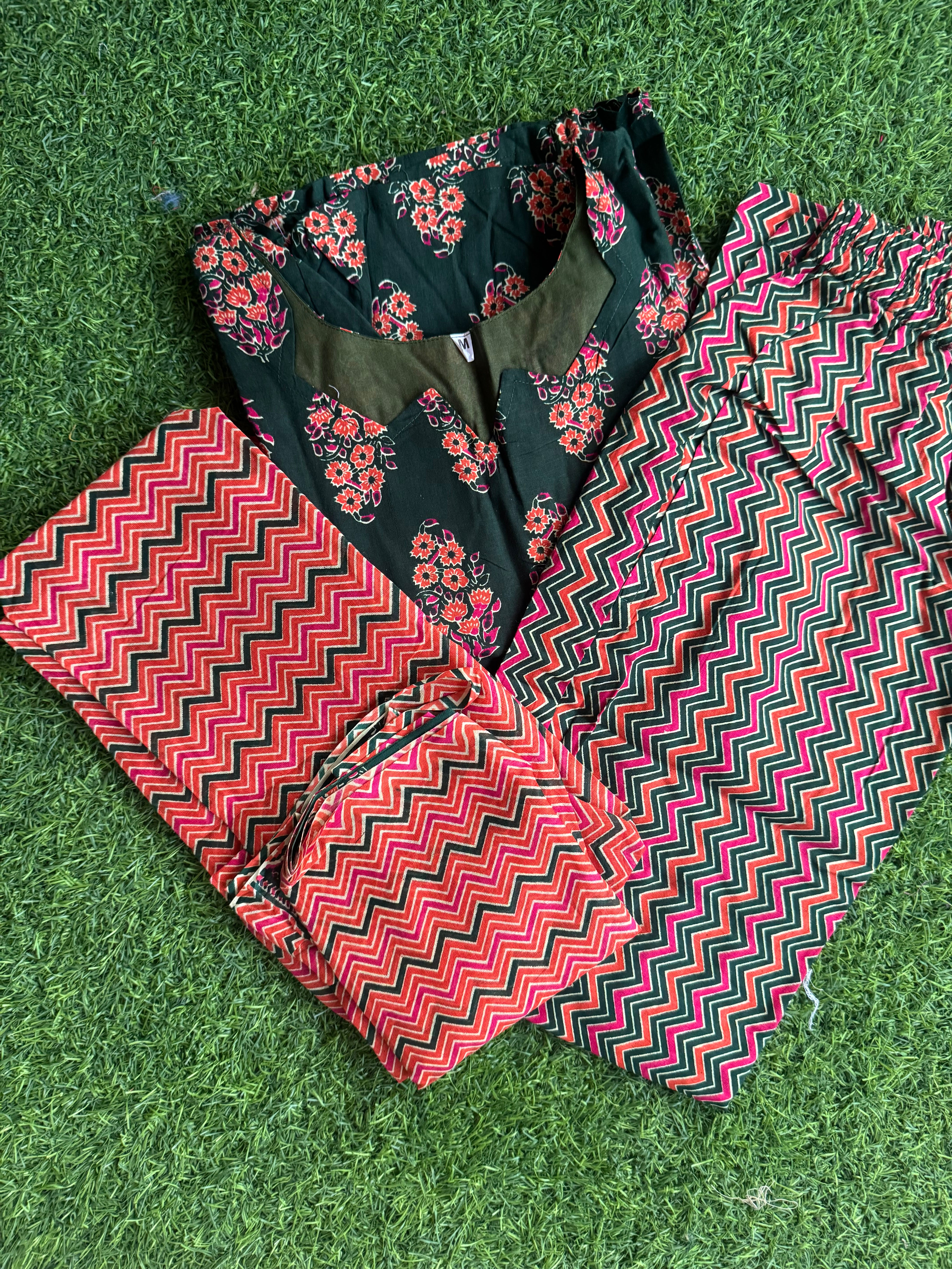 Bottle Green 3 piece set