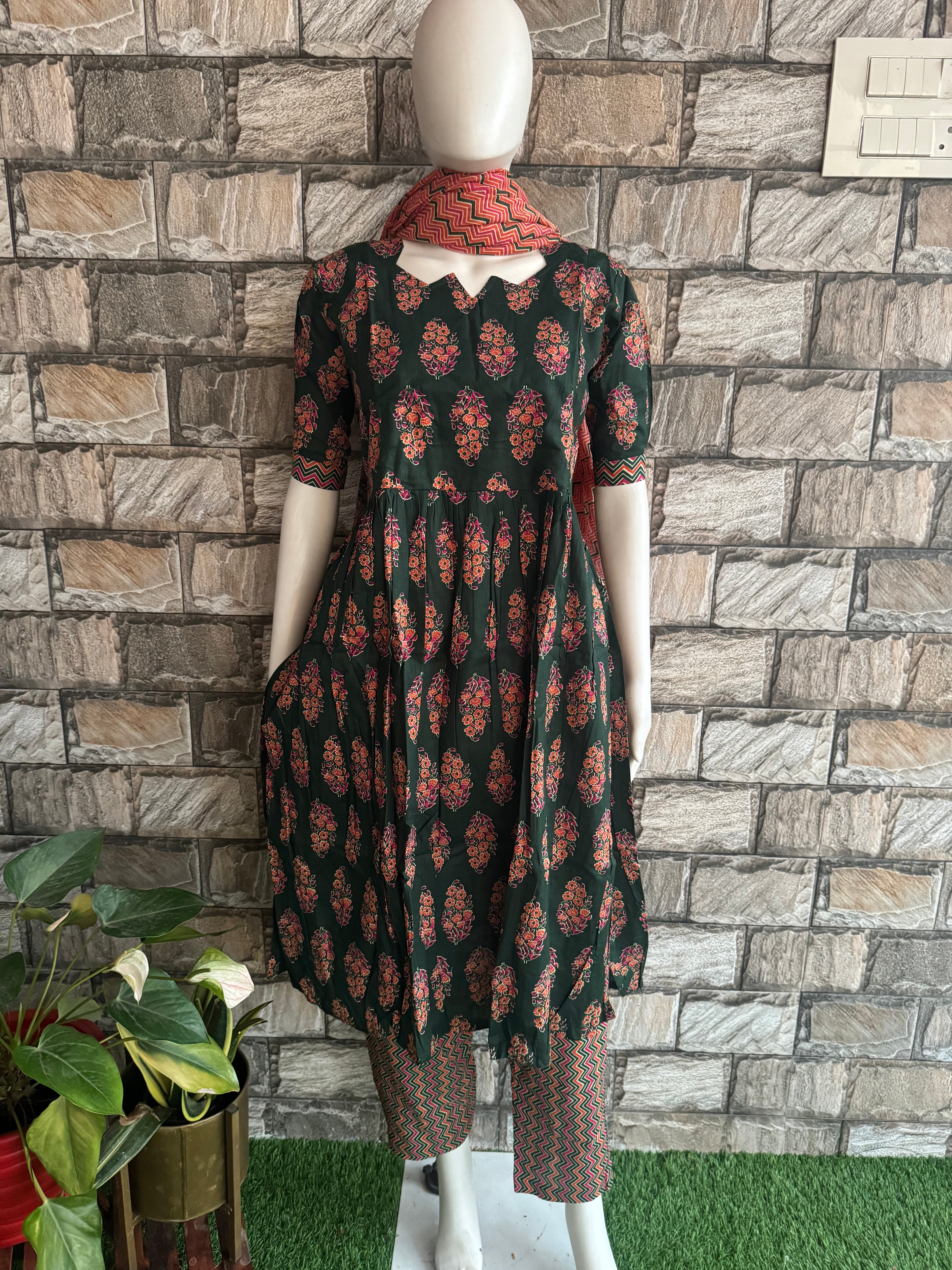 Bottle Green 3 piece set