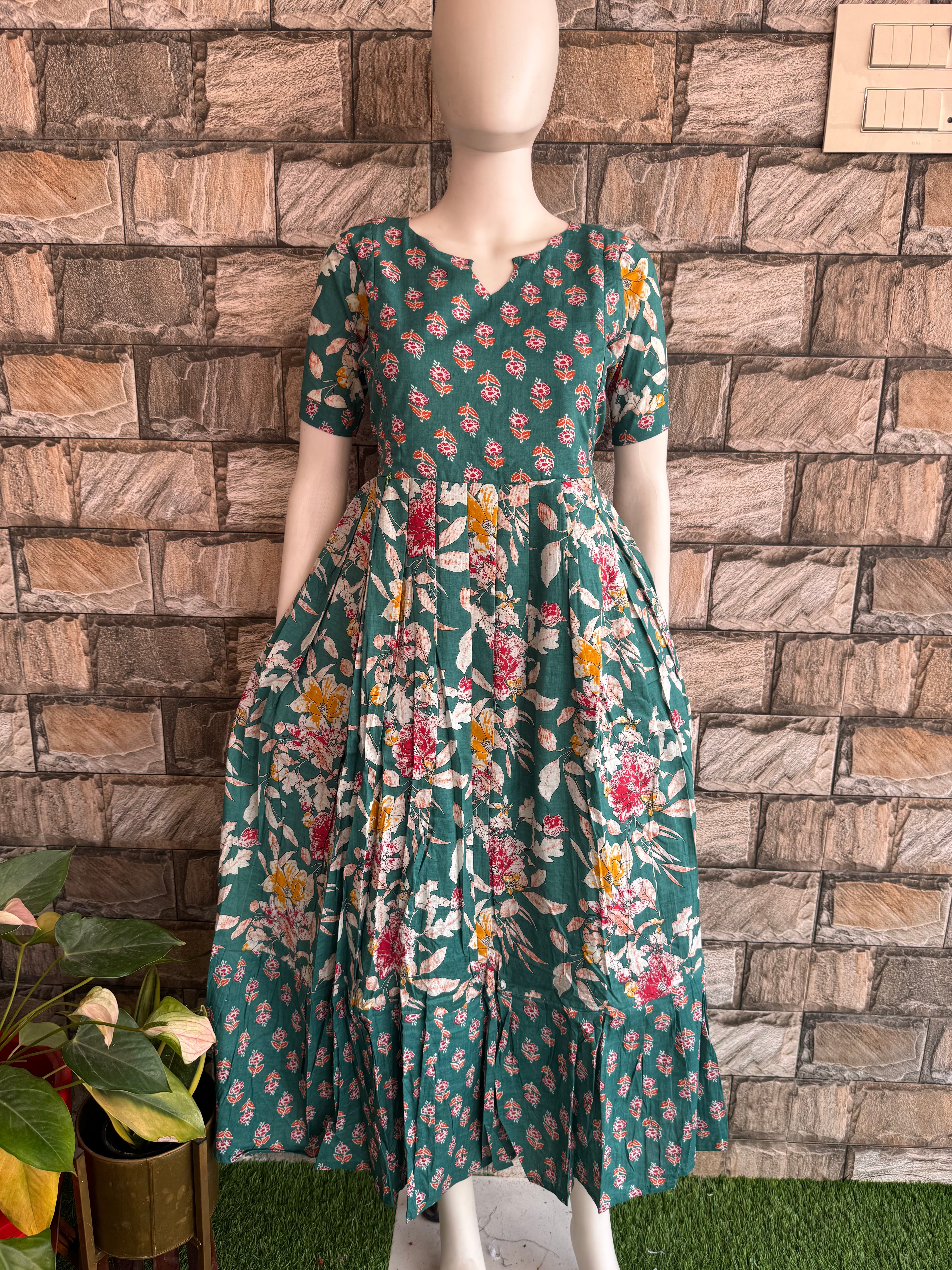 Amala pure Cotton Maternity Maxi