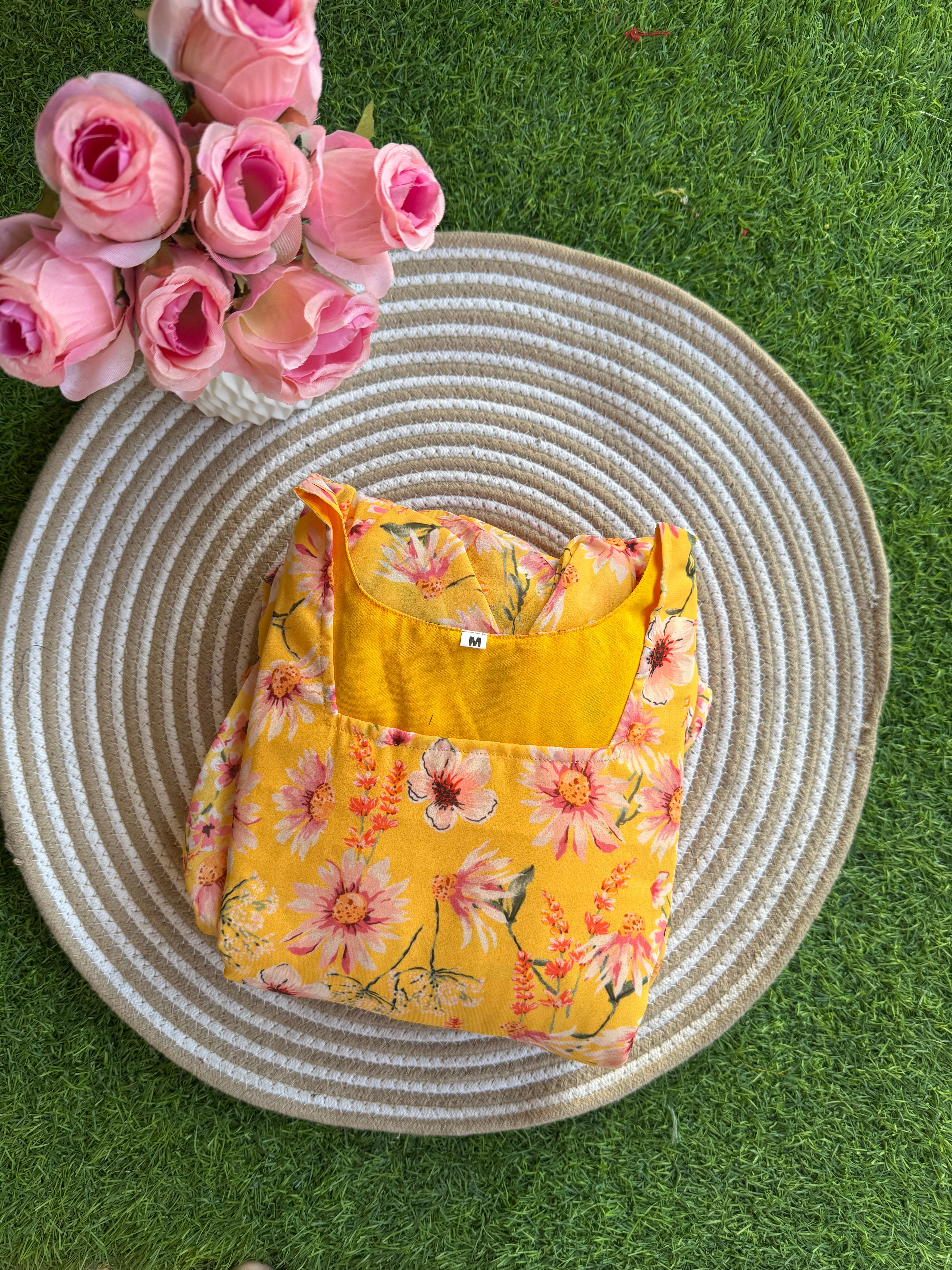 Sunshine Bloom Maternity maxi