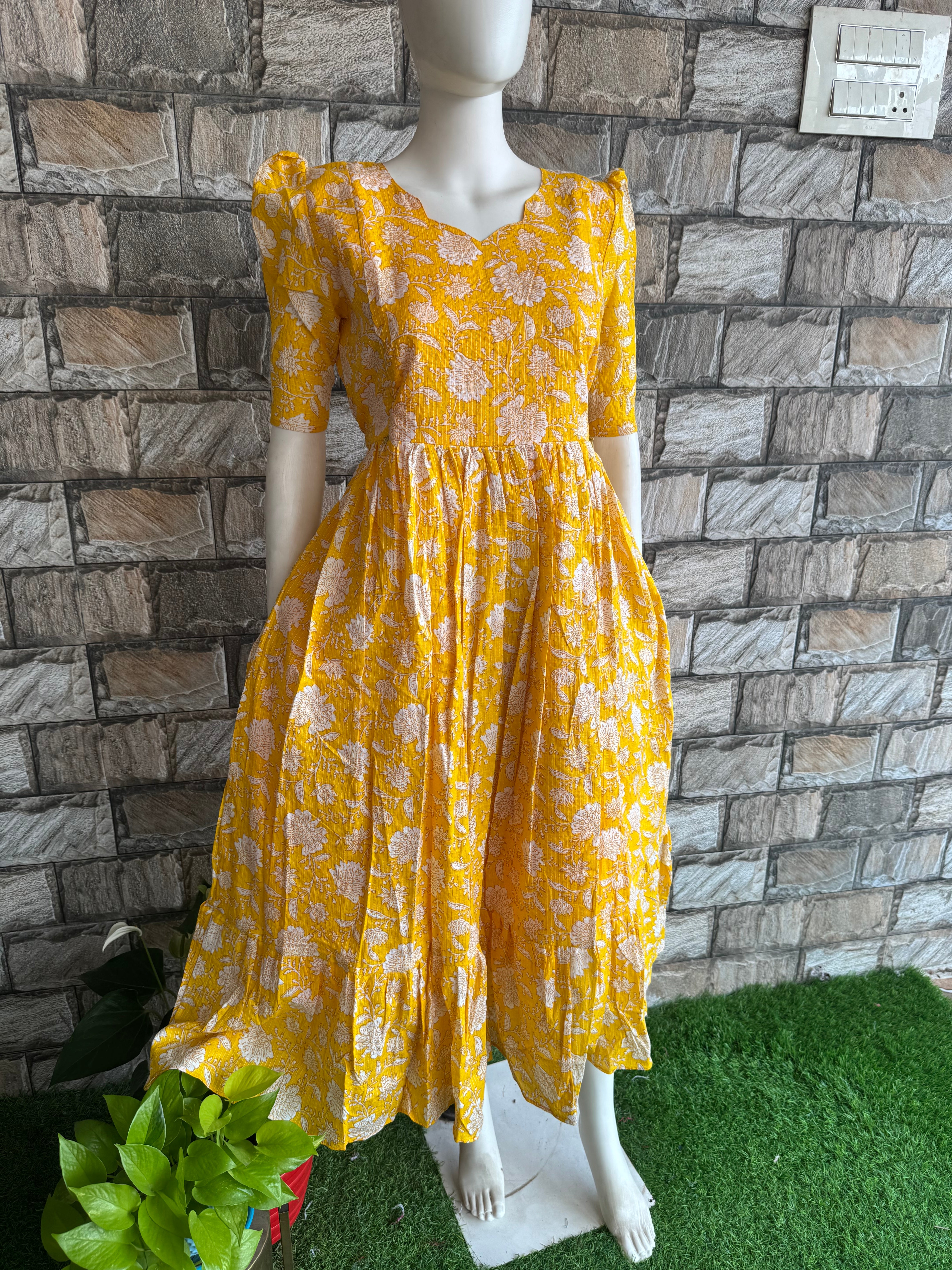 Yellow maxi